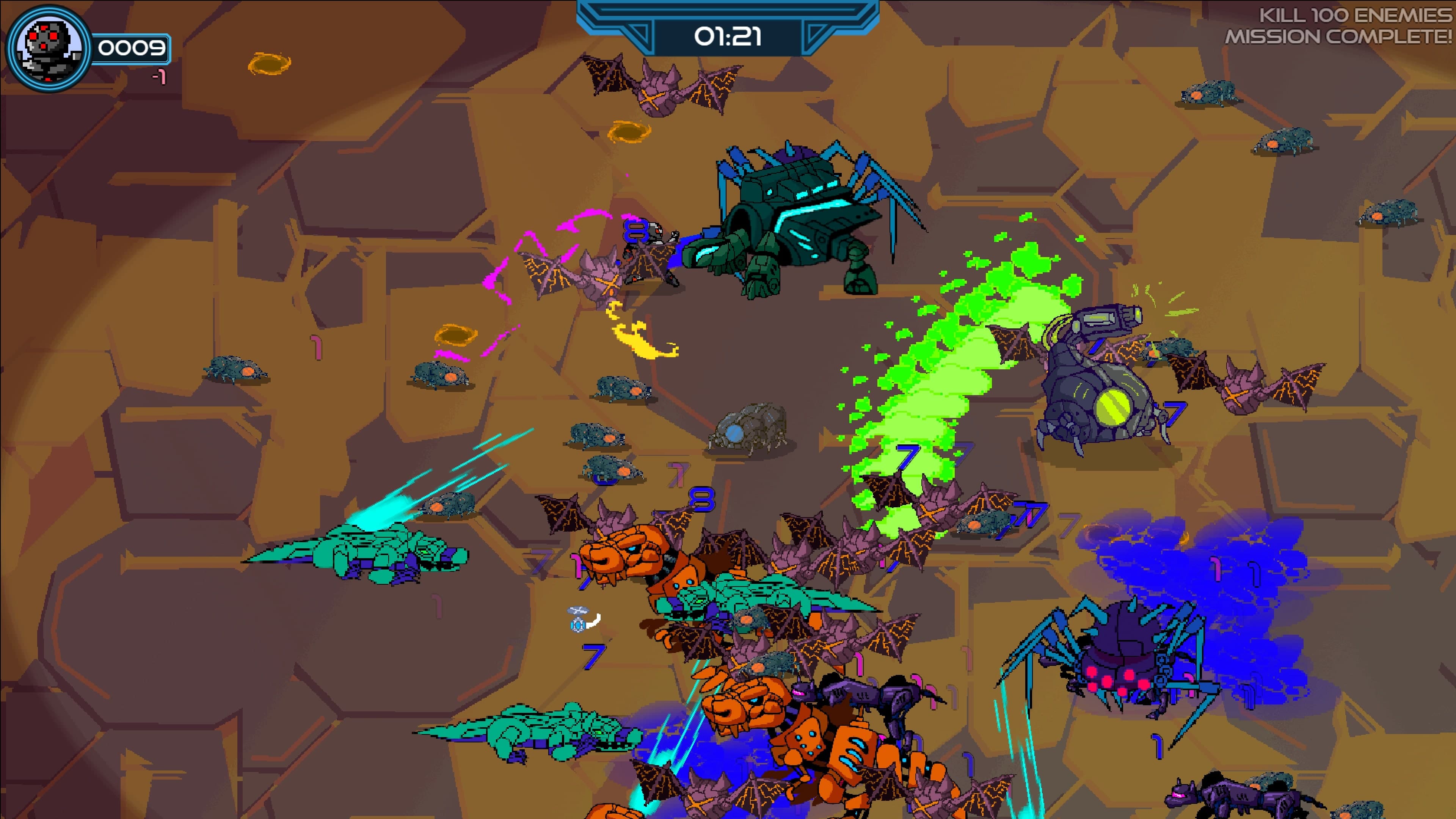 CyberHeroes Arena DX: скриншот 1