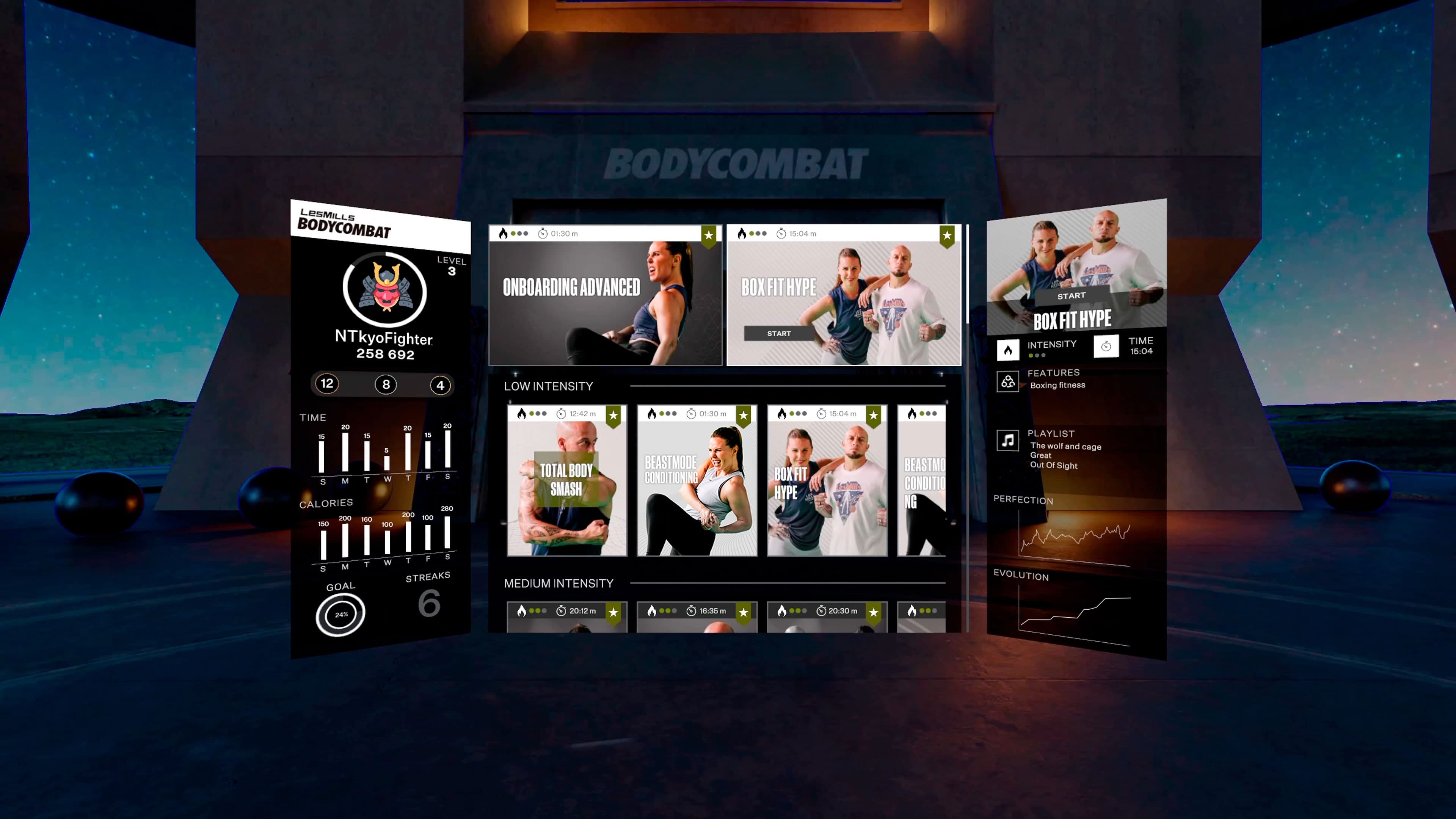 LES MILLS XR BODYCOMBAT: скриншот 1
