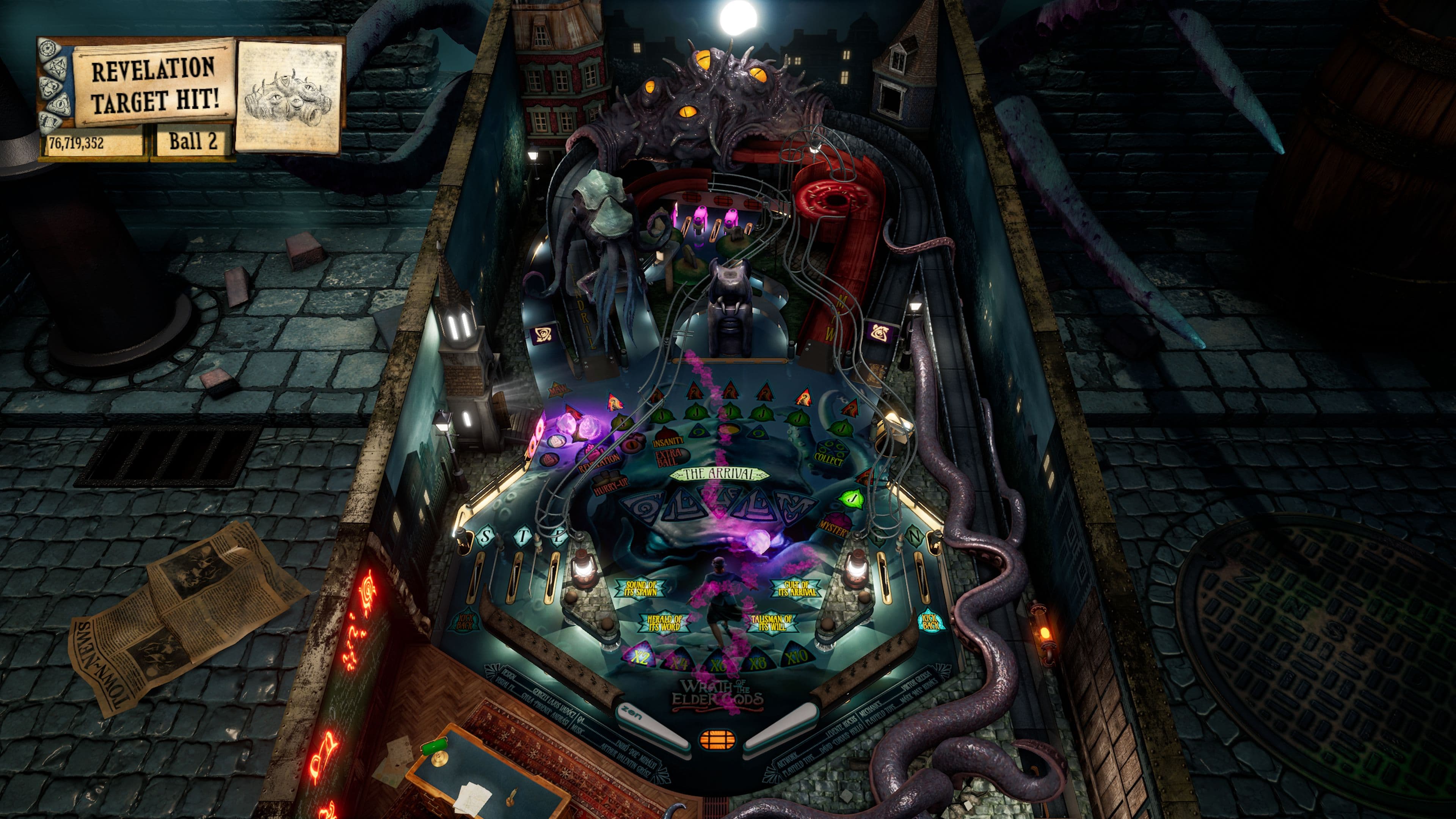 Pinball FX - Wrath of the Elder Gods: скриншот 4