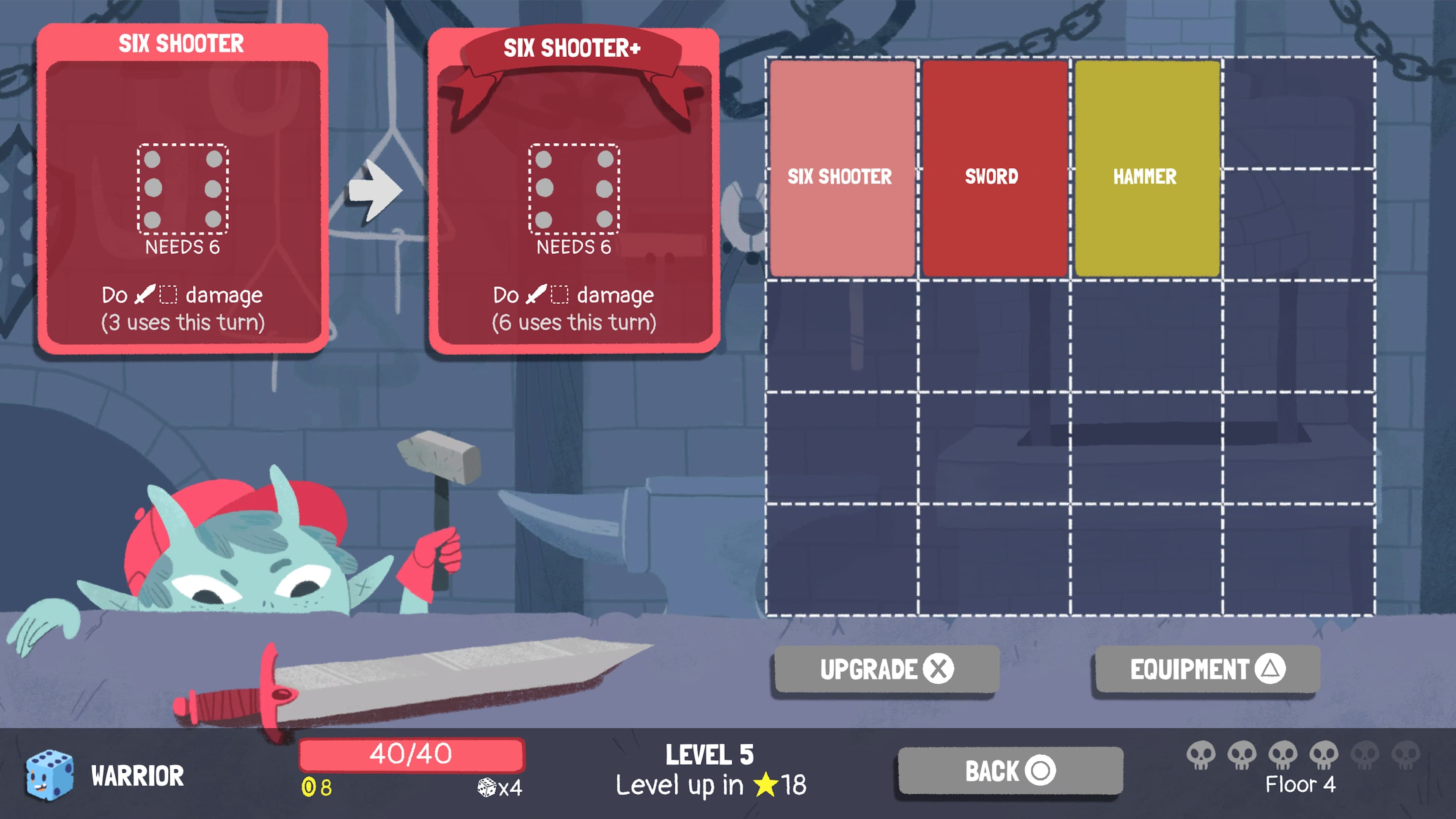 Dicey Dungeons: скриншот 3