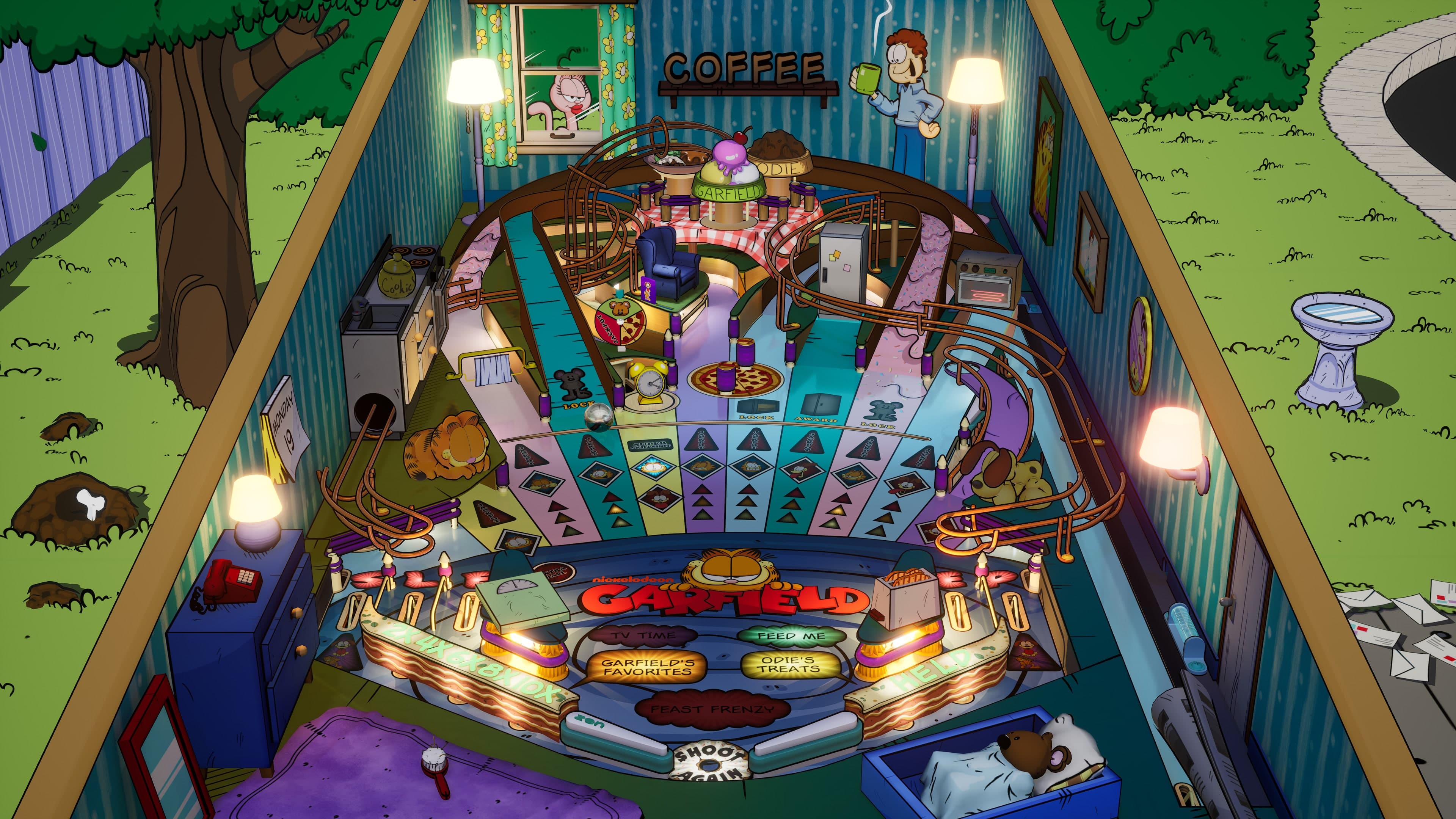Pinball FX - Garfield Pinball: скриншот 2