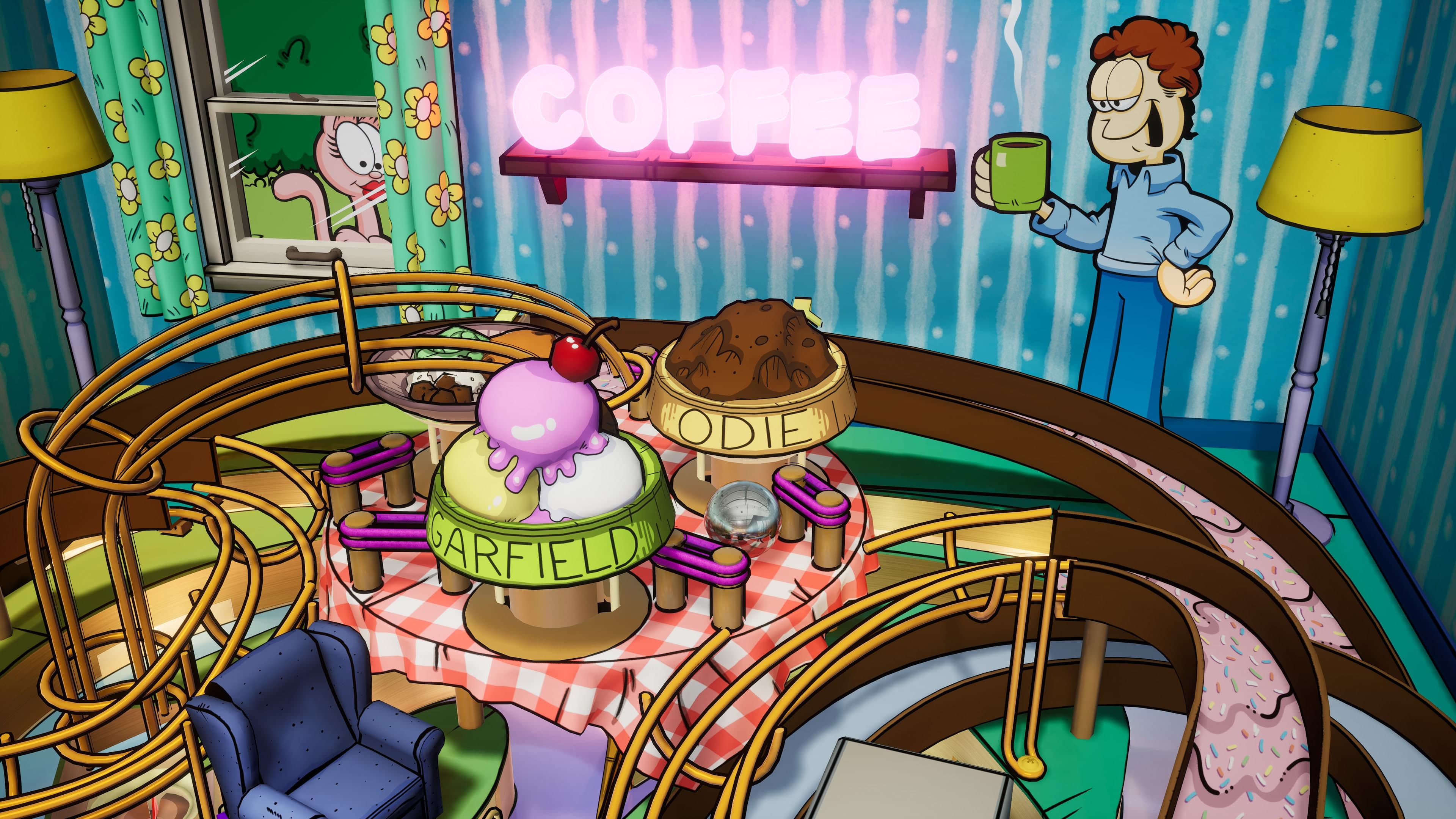 Pinball FX - Garfield Pinball: скриншот 1