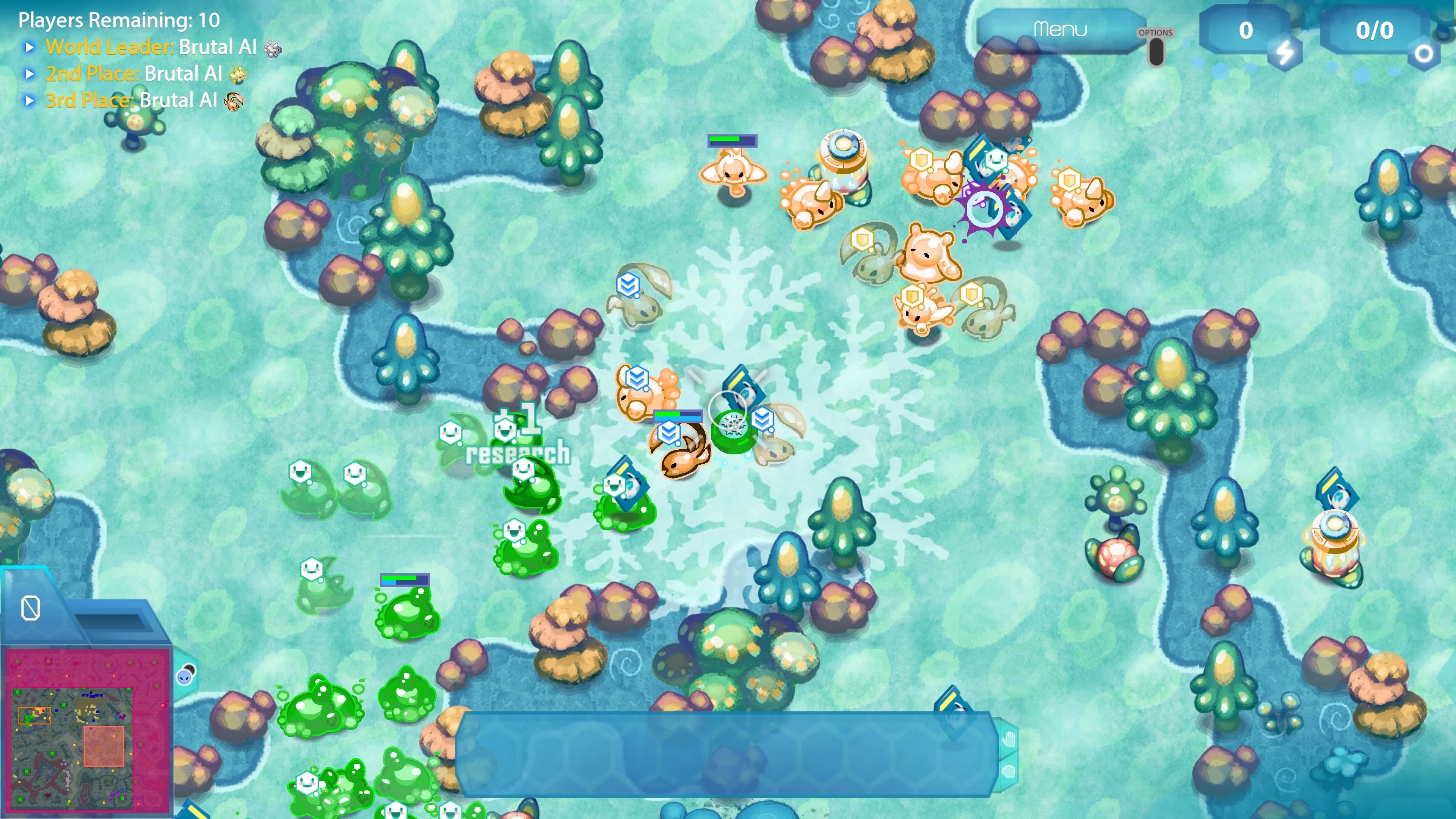 Amoeba Battle - Microscopic RTS Action: скриншот 4