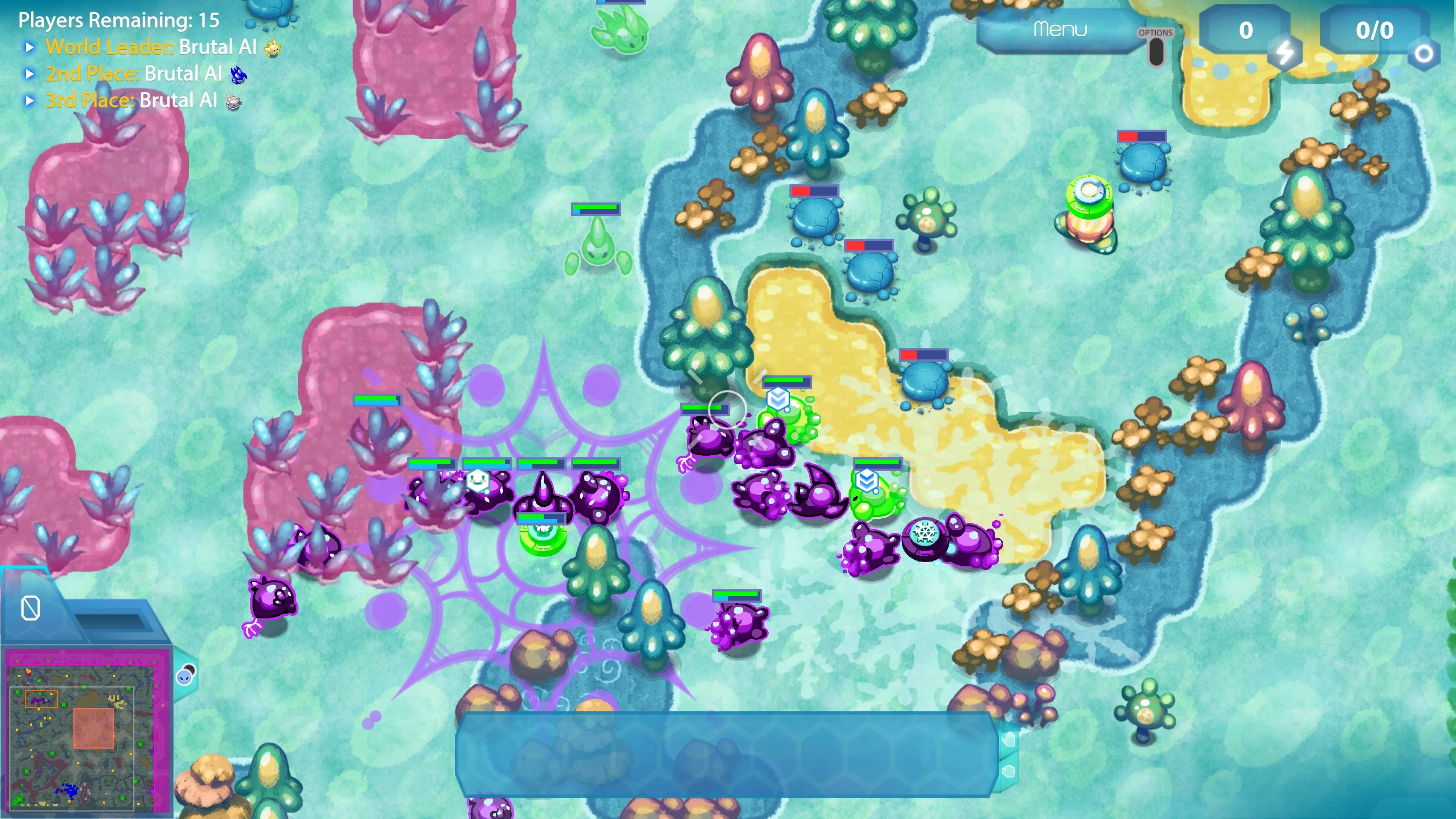 Amoeba Battle - Microscopic RTS Action: скриншот 5