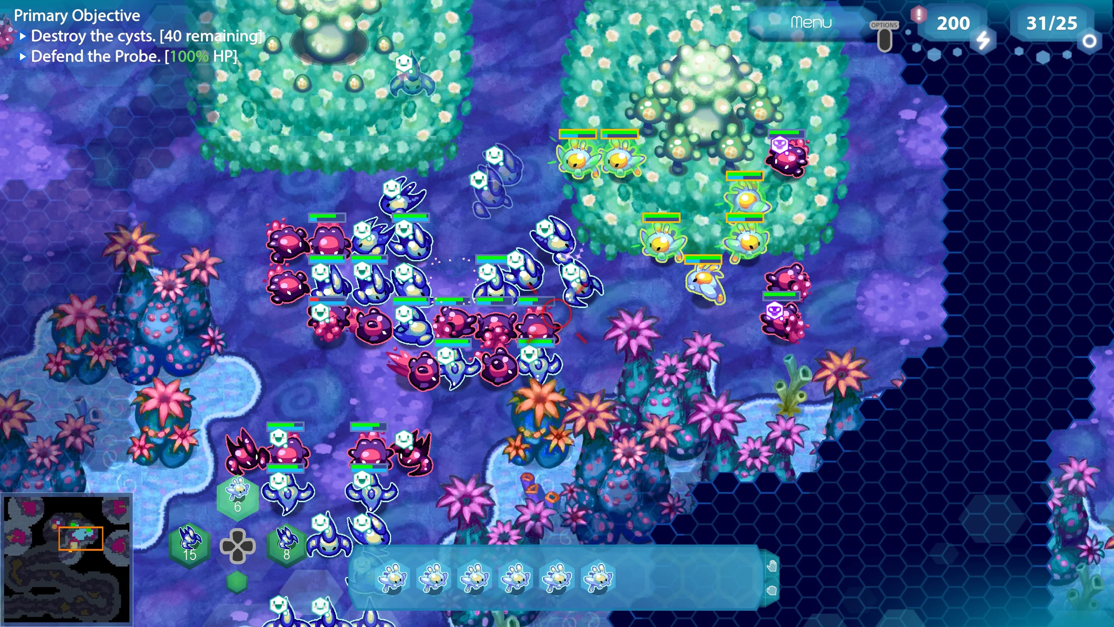 Amoeba Battle - Microscopic RTS Action: скриншот 9