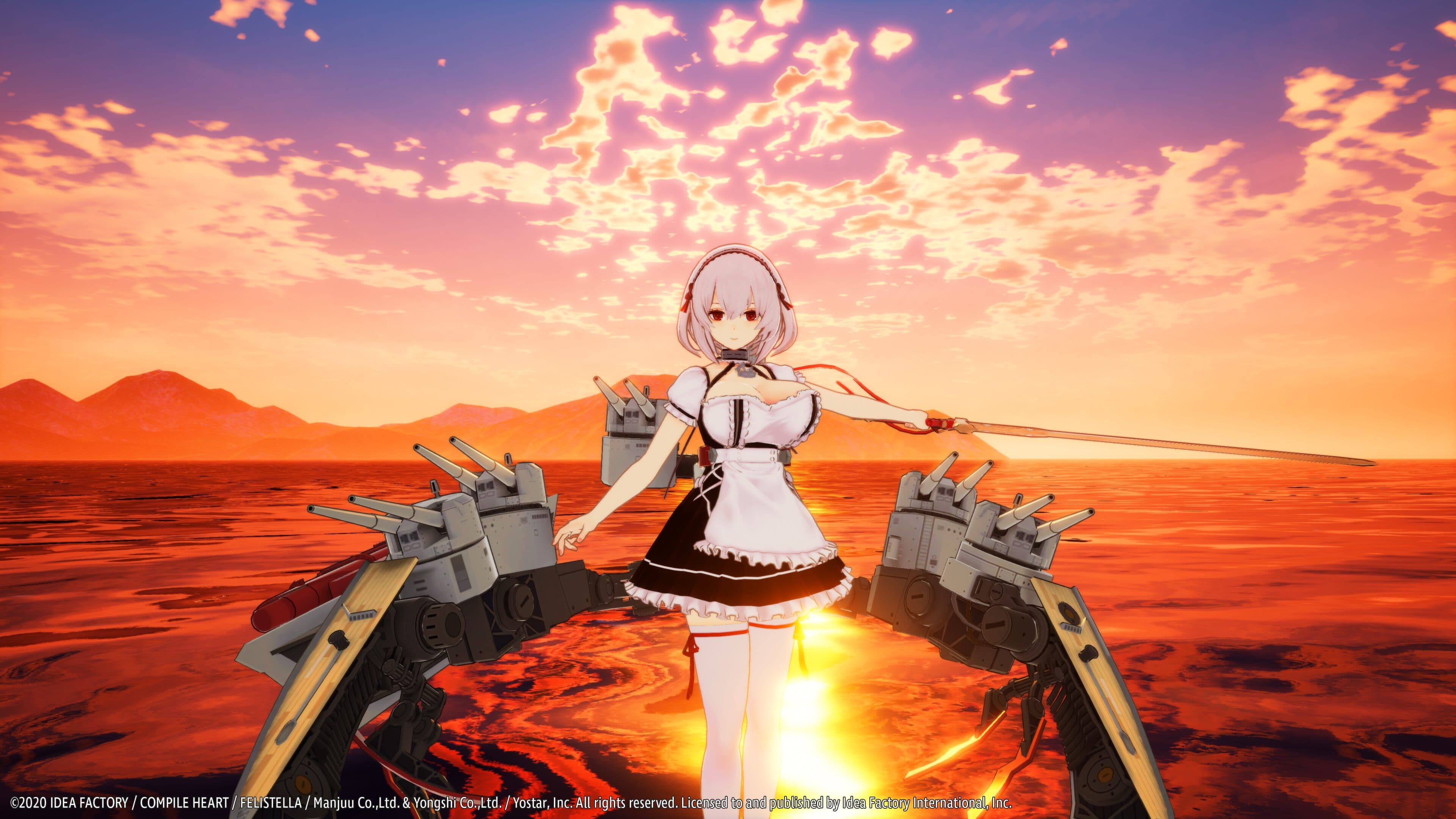 Azur Lane: Crosswave - Sirius Episode: скриншот 1