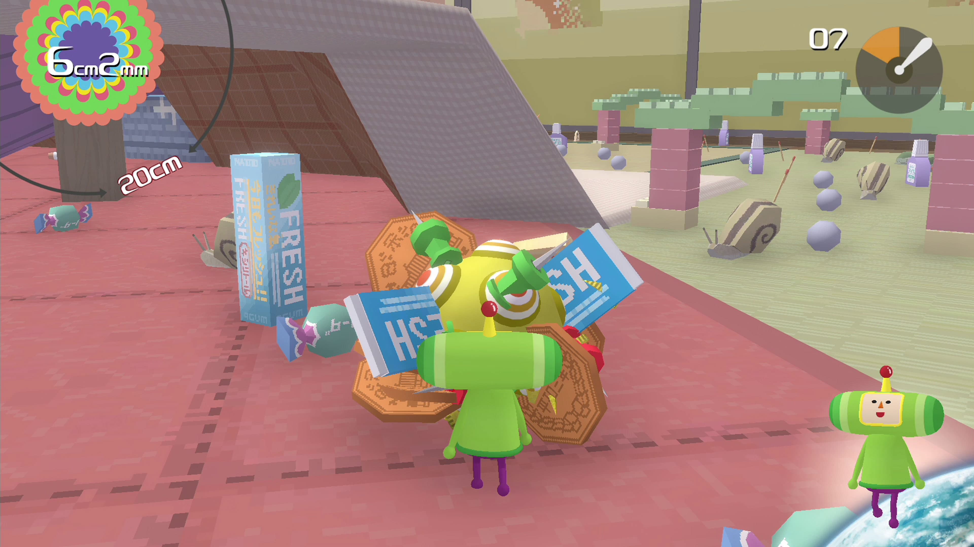 Katamari Damacy REROLL: скриншот 1