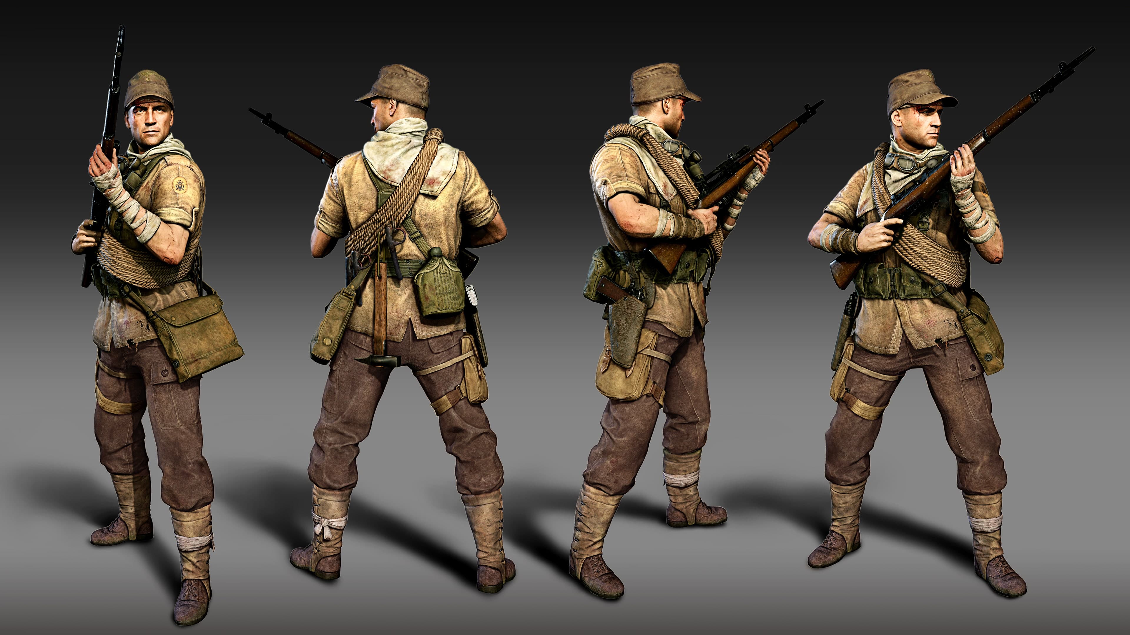 Zombie Army 4: Afrika Karl Outfit: скриншот 1