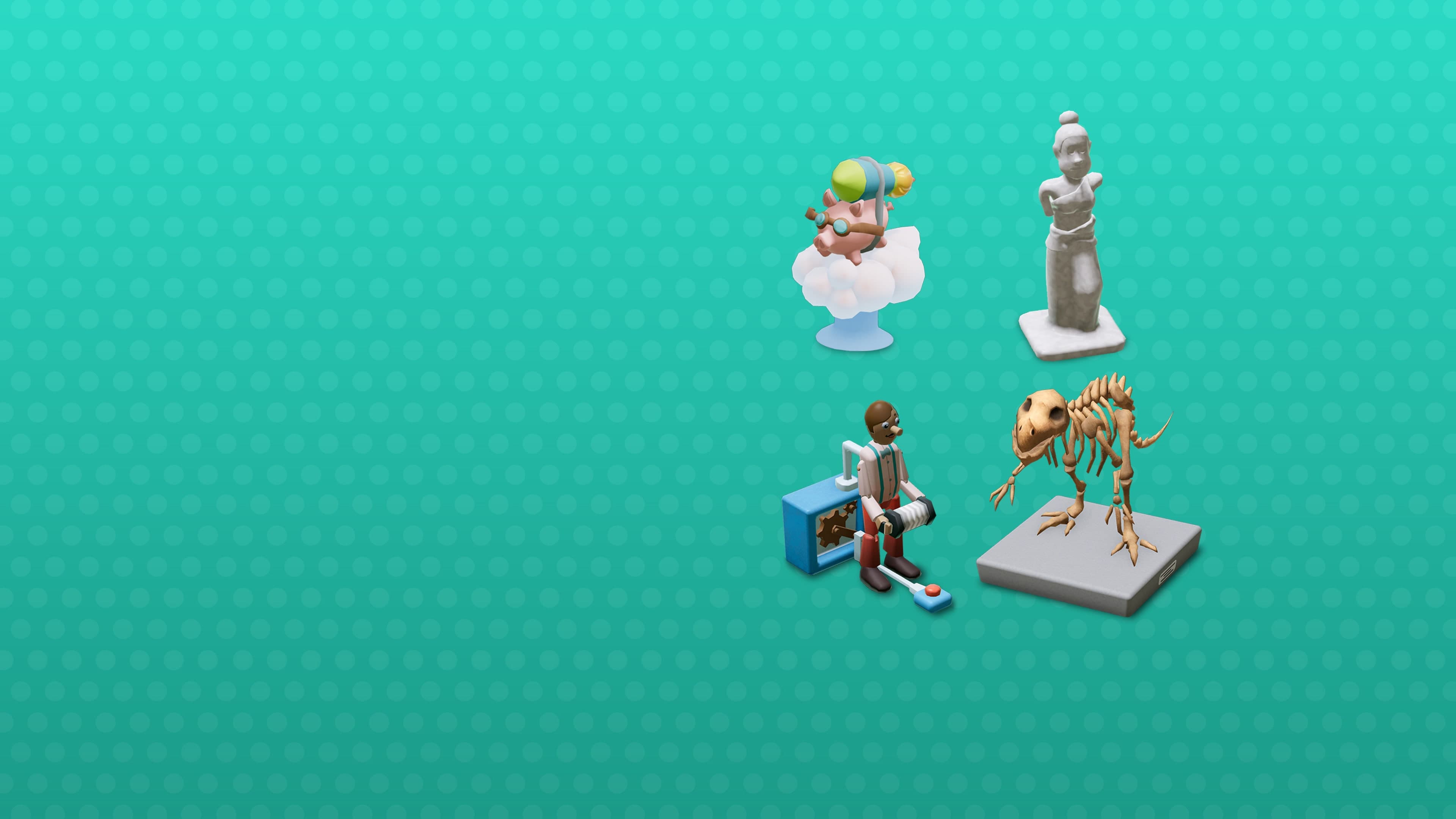 Two Point Hospital: Exhibition Items Pack Addon