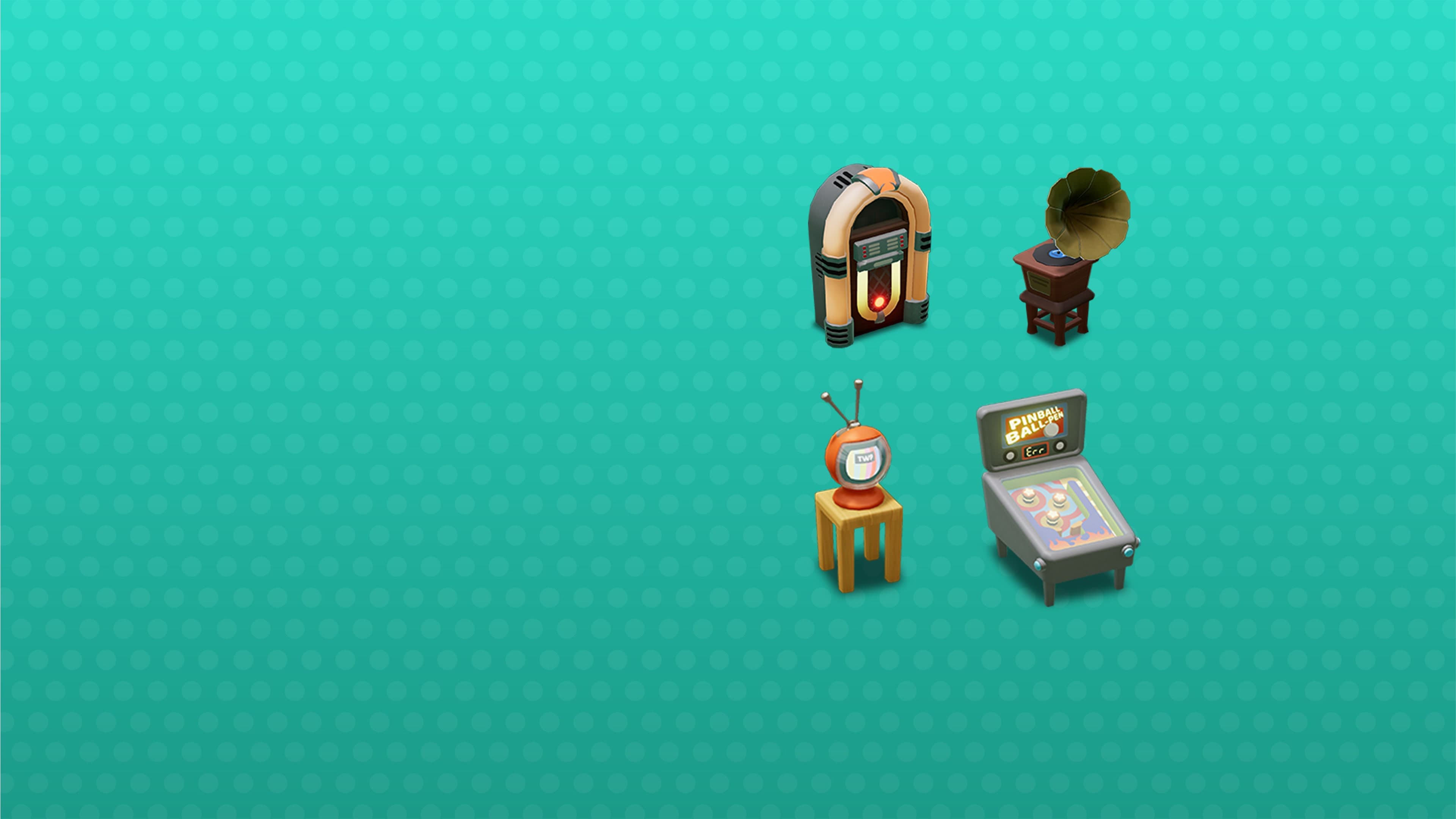 Two Point Hospital: Retro Items Pack Addon