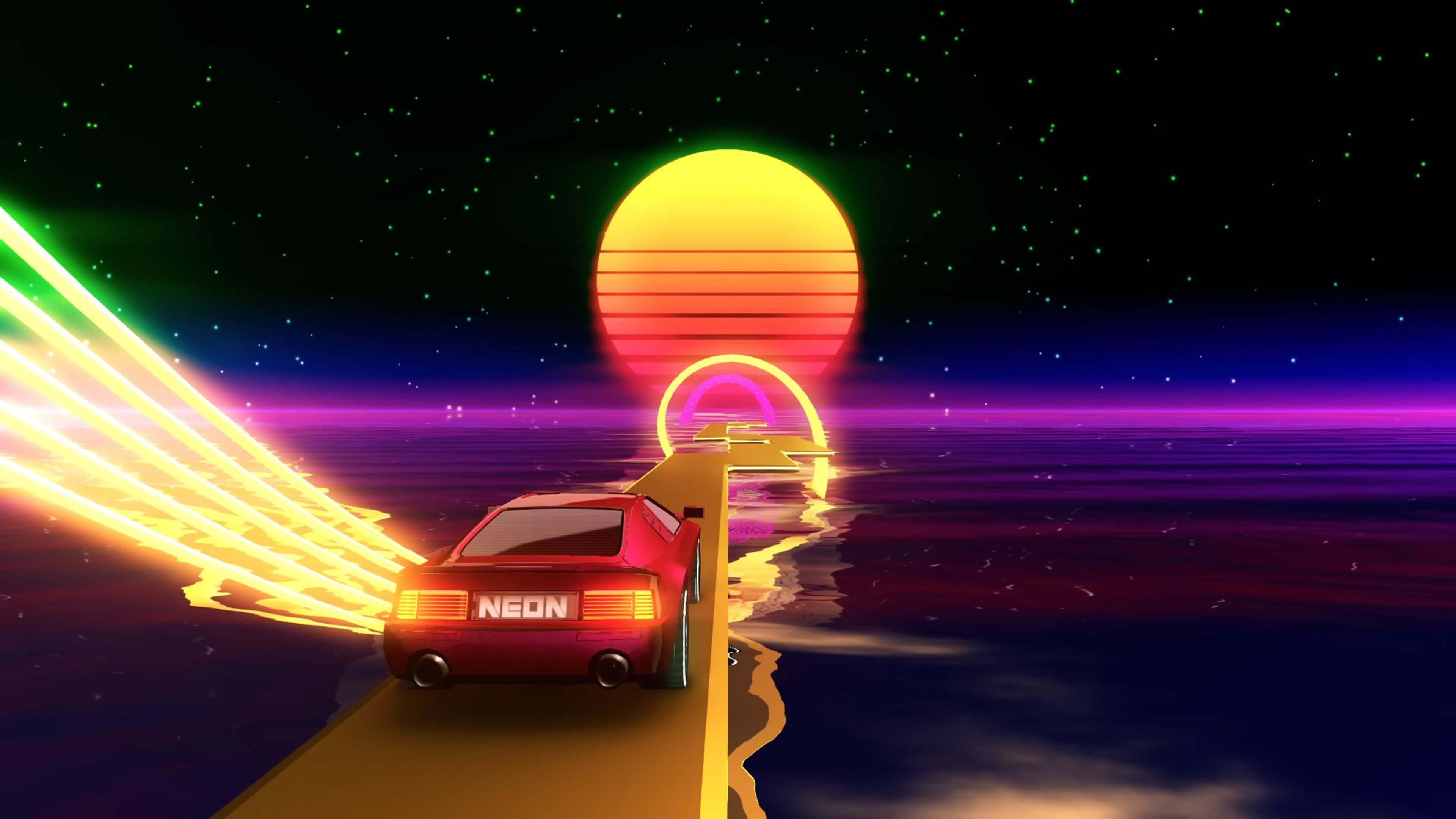 Neon Drive: скриншот 4