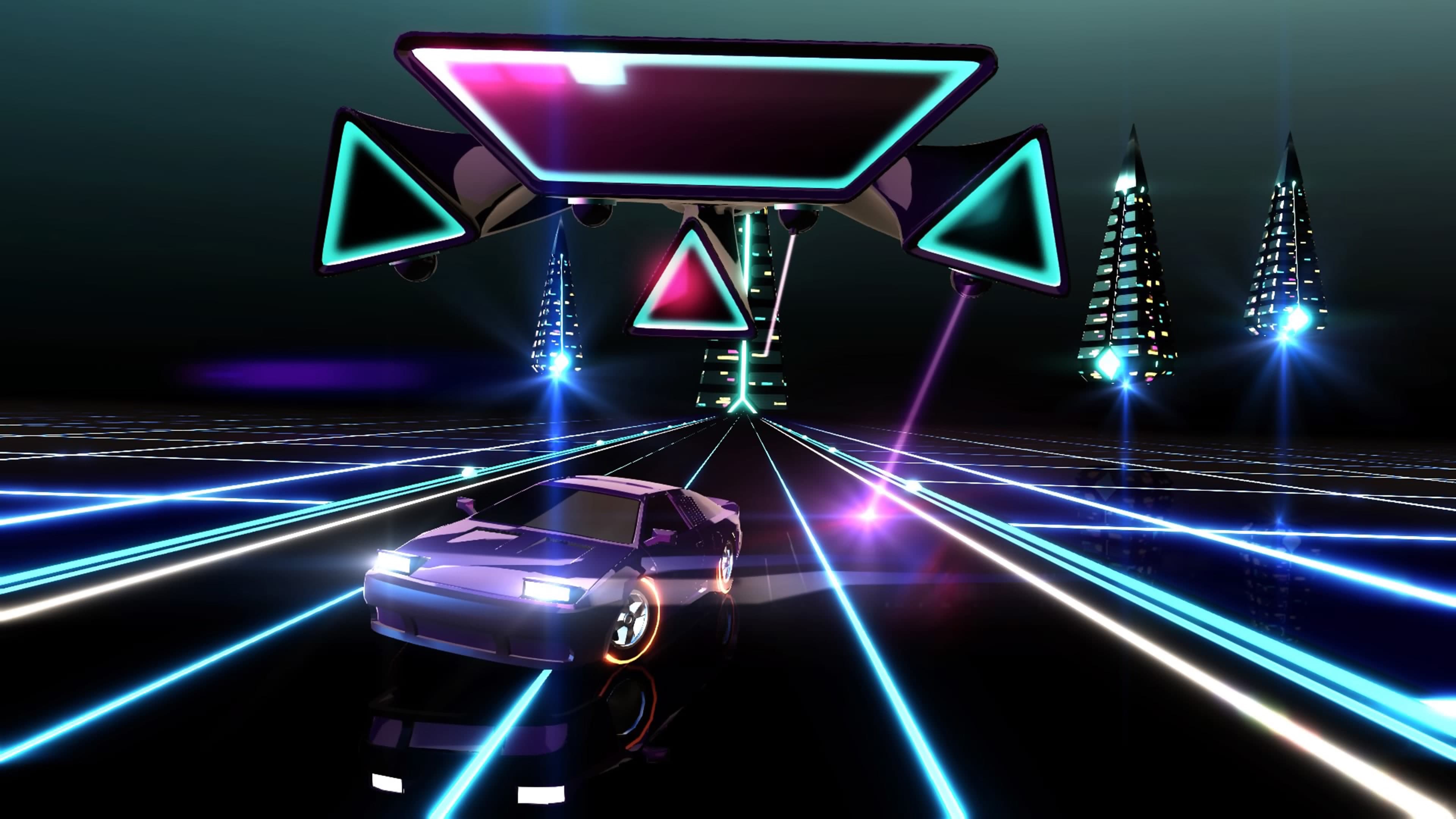 Neon Drive: скриншот 3