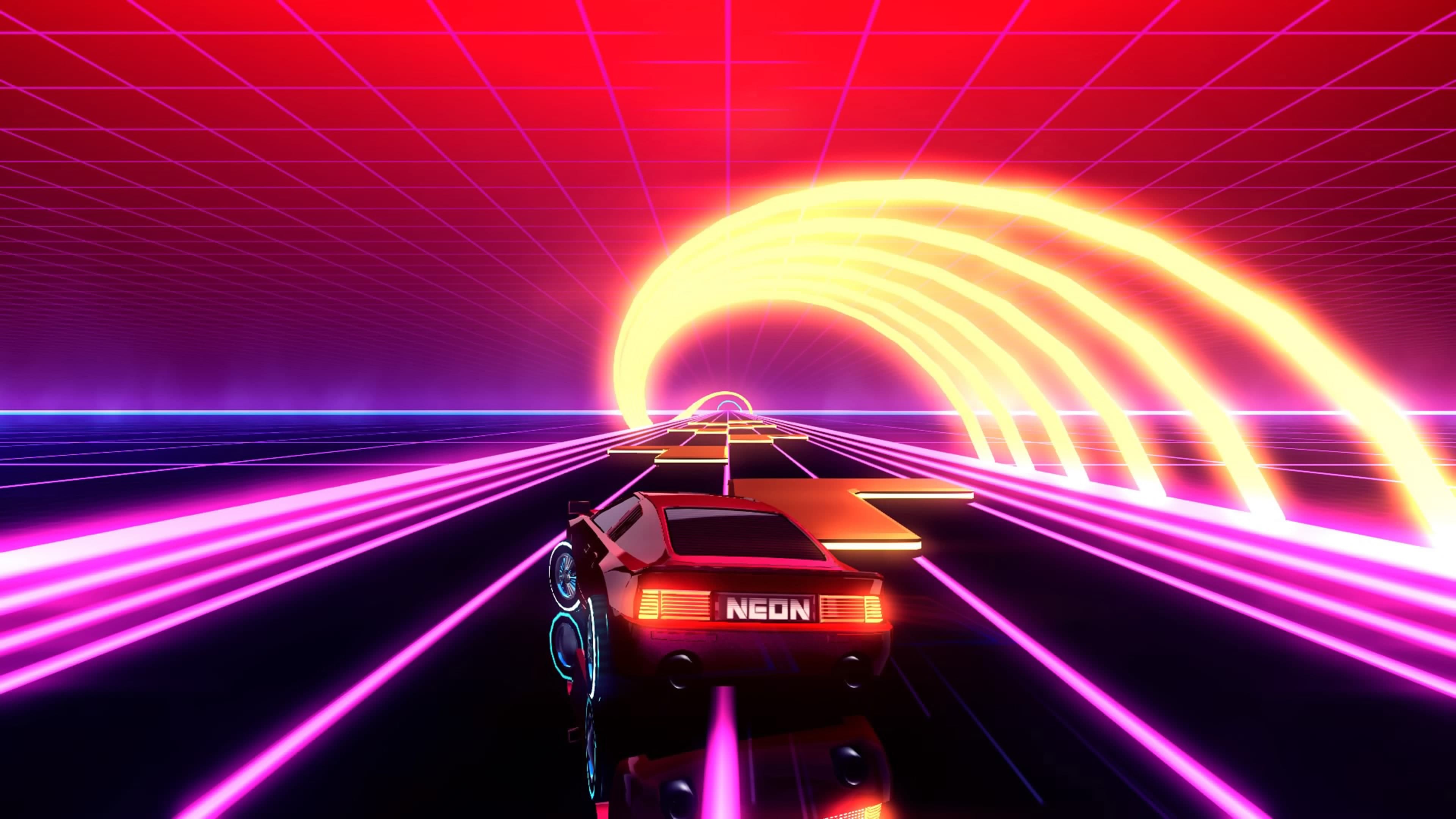 Neon Drive: скриншот 1