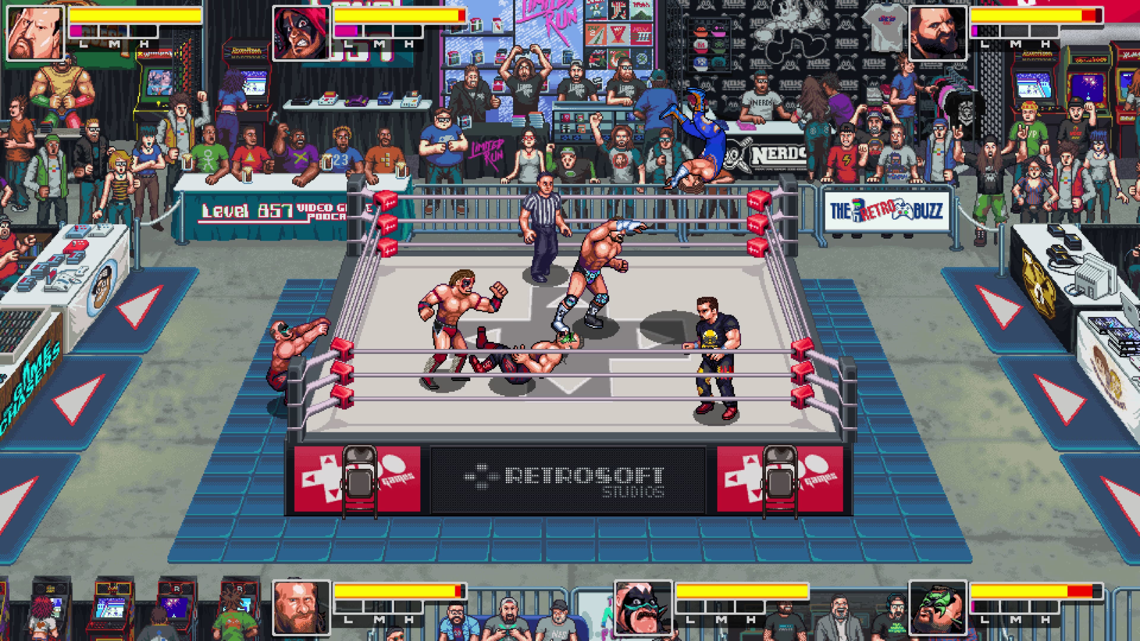 RetroMania Wrestling: скриншот 2