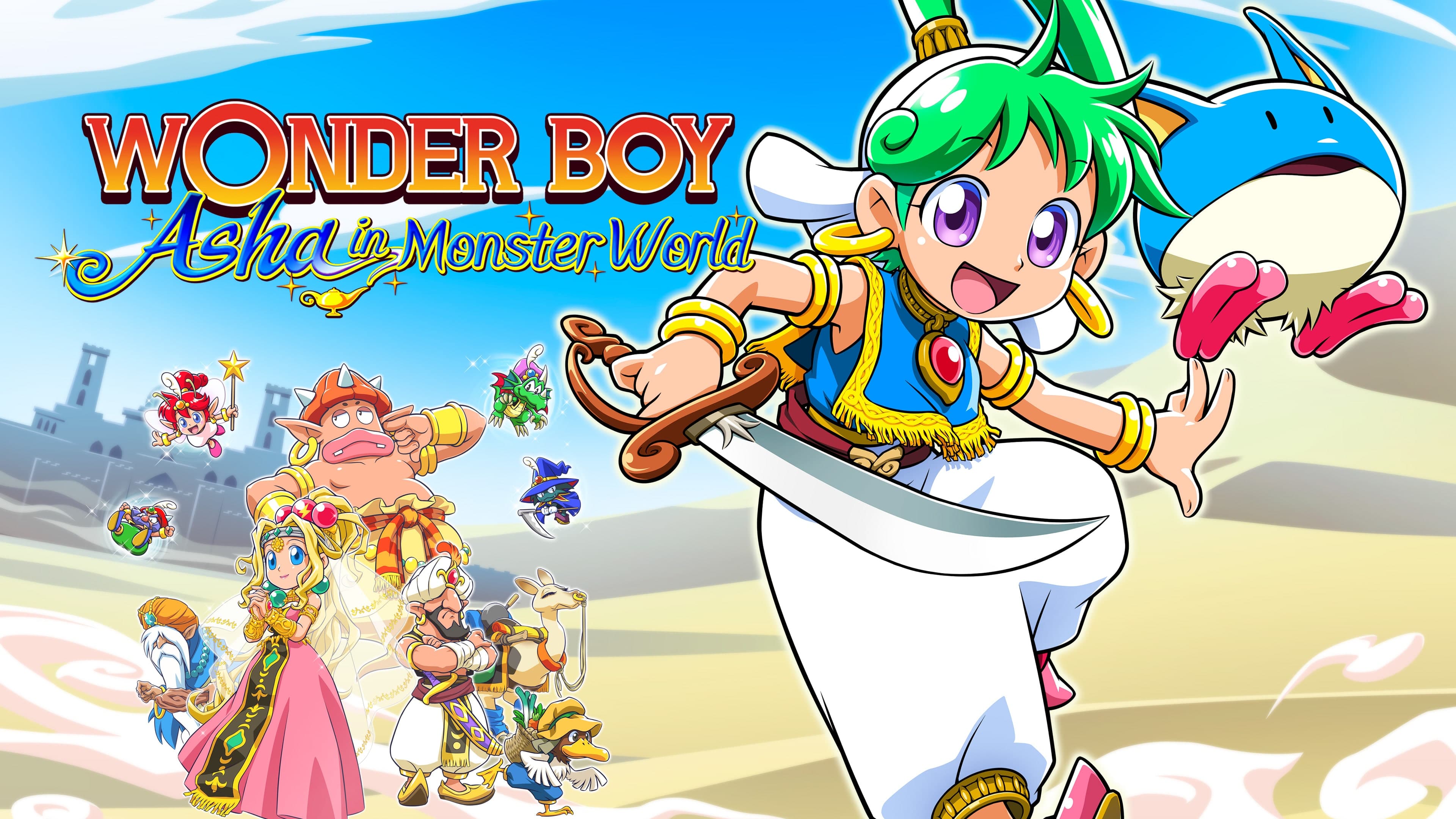 WONDER BOY ASHA in Monster World Standard