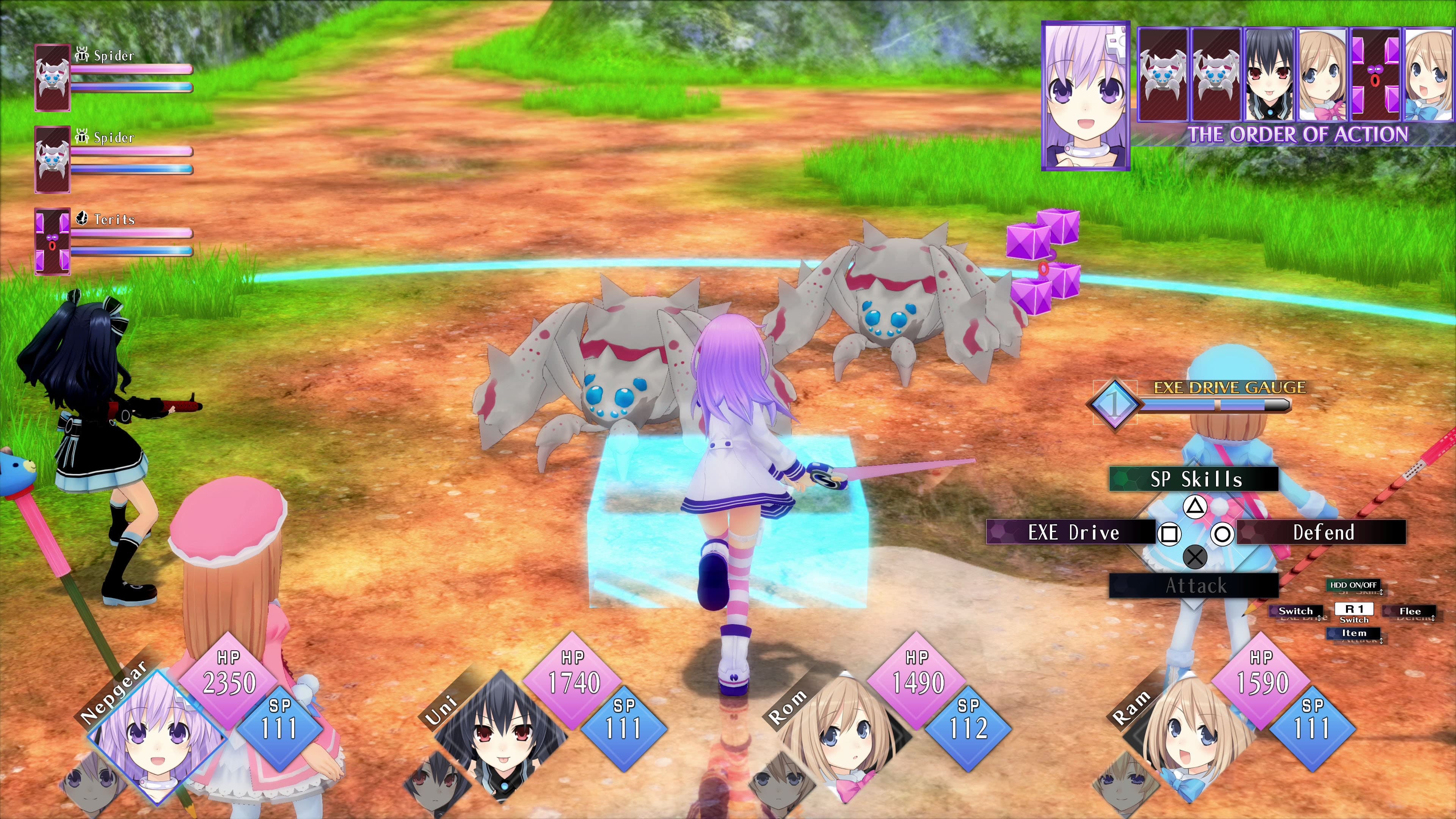 Neptunia ReVerse: скриншот 4