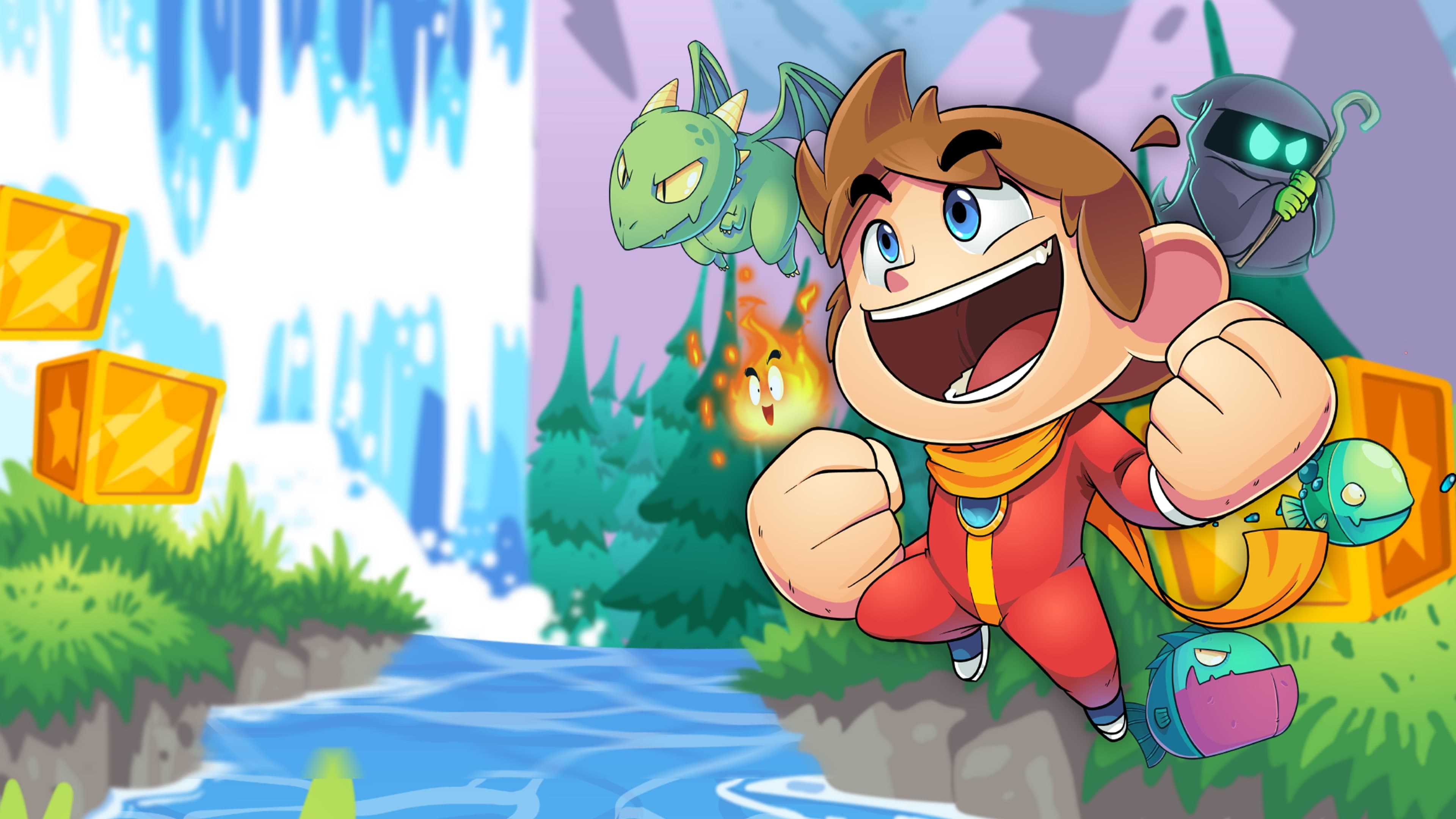 Alex Kidd in Miracle World DX Standard
