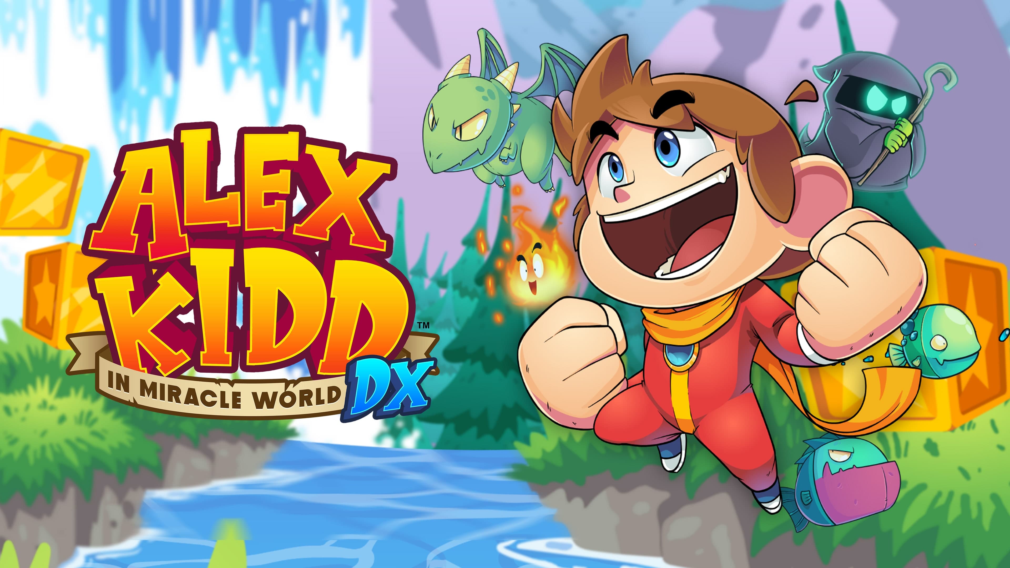Alex Kidd in Miracle World DX Standard