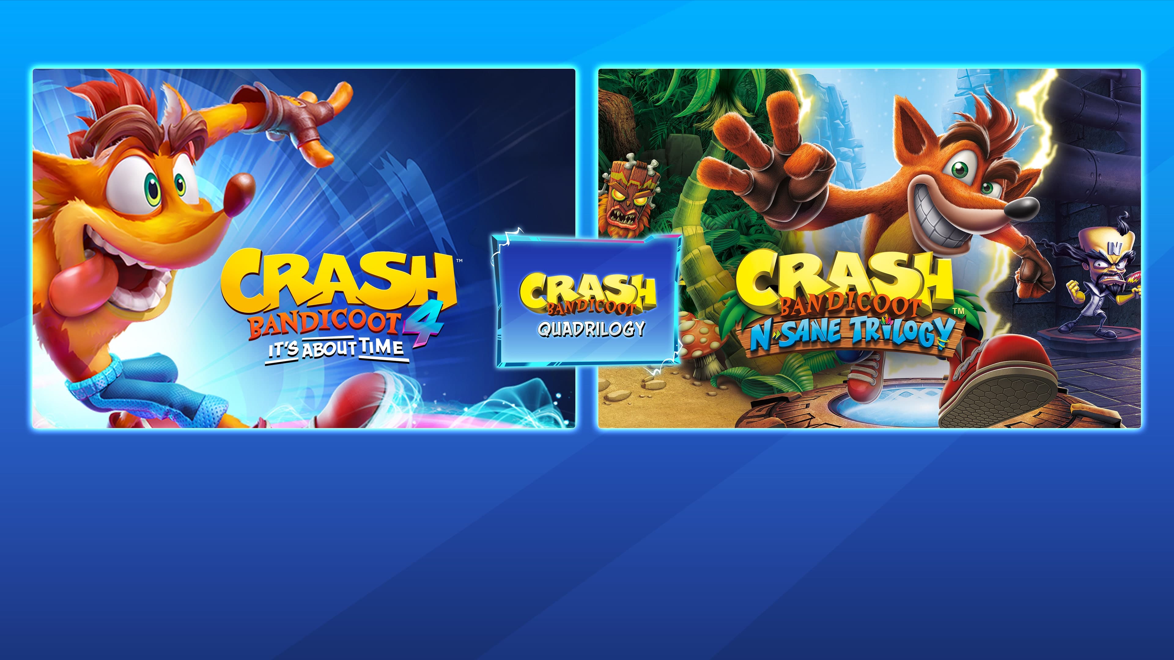 Crash Bandicoot 4: It's About Time Quadrilogy Bundle