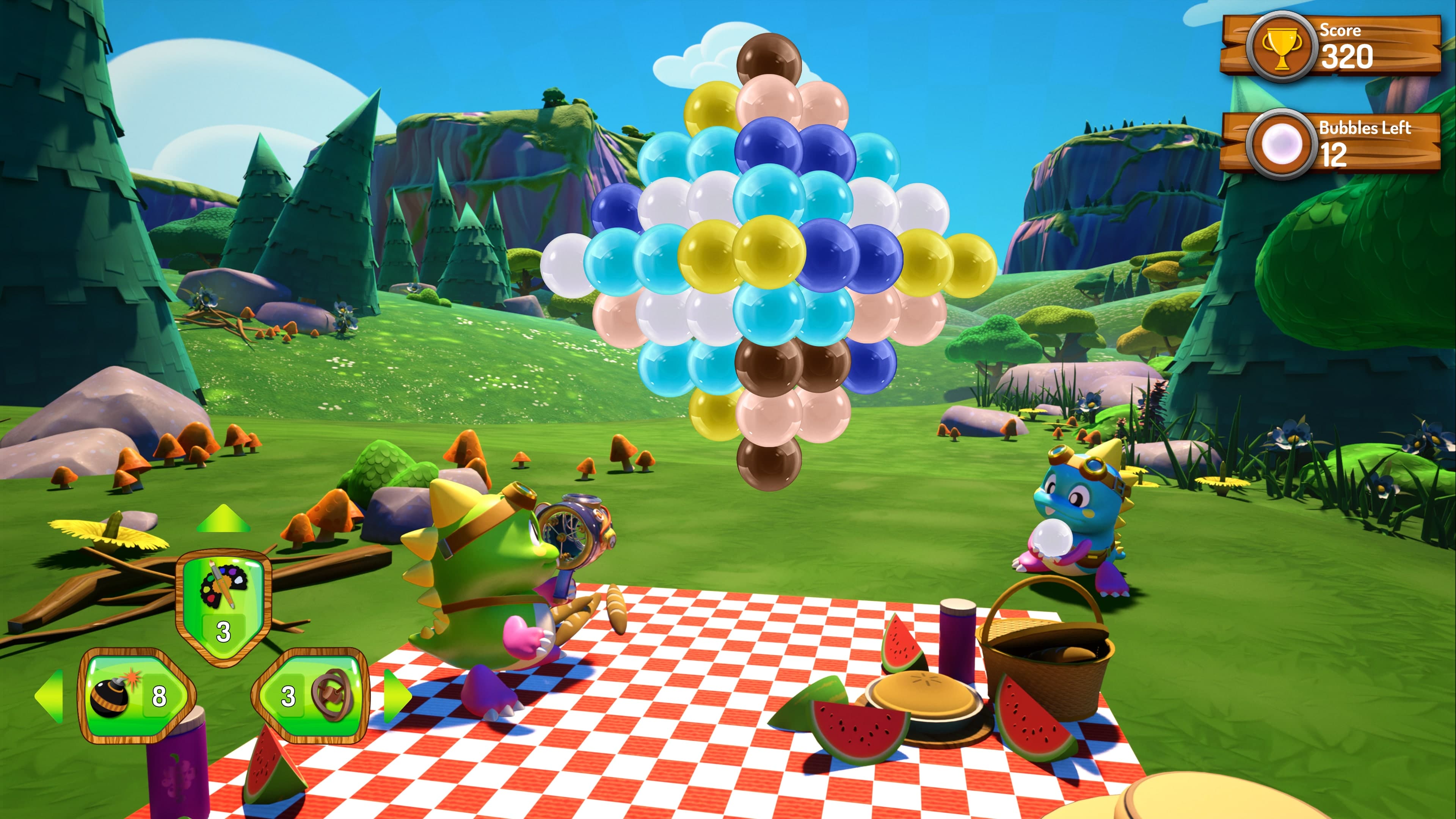 Puzzle Bobble 3D: Vacation Odyssey: скриншот 1