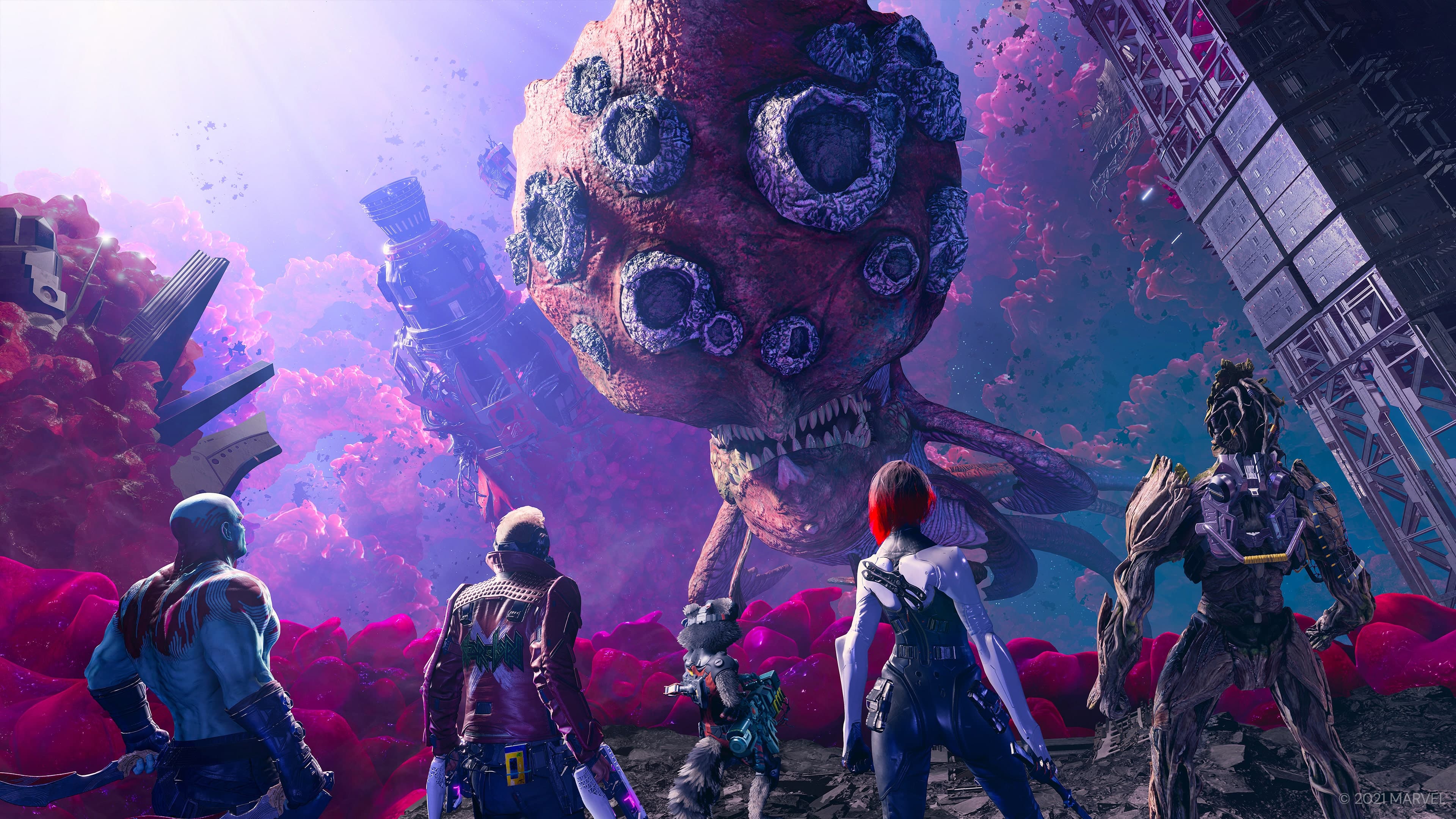 Marvel's Guardians of the Galaxy: скриншот 6