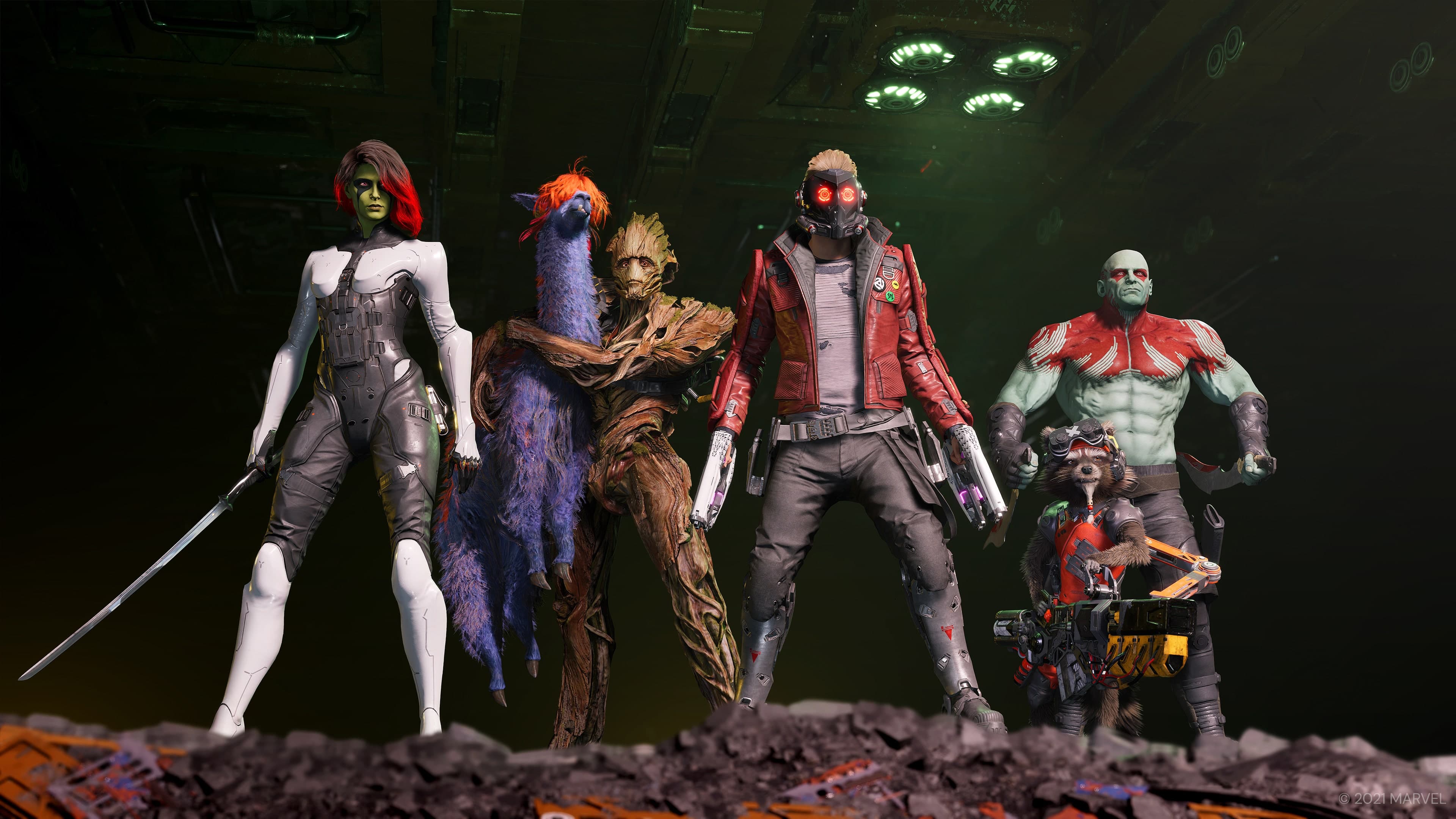 Marvel's Guardians of the Galaxy: скриншот 1