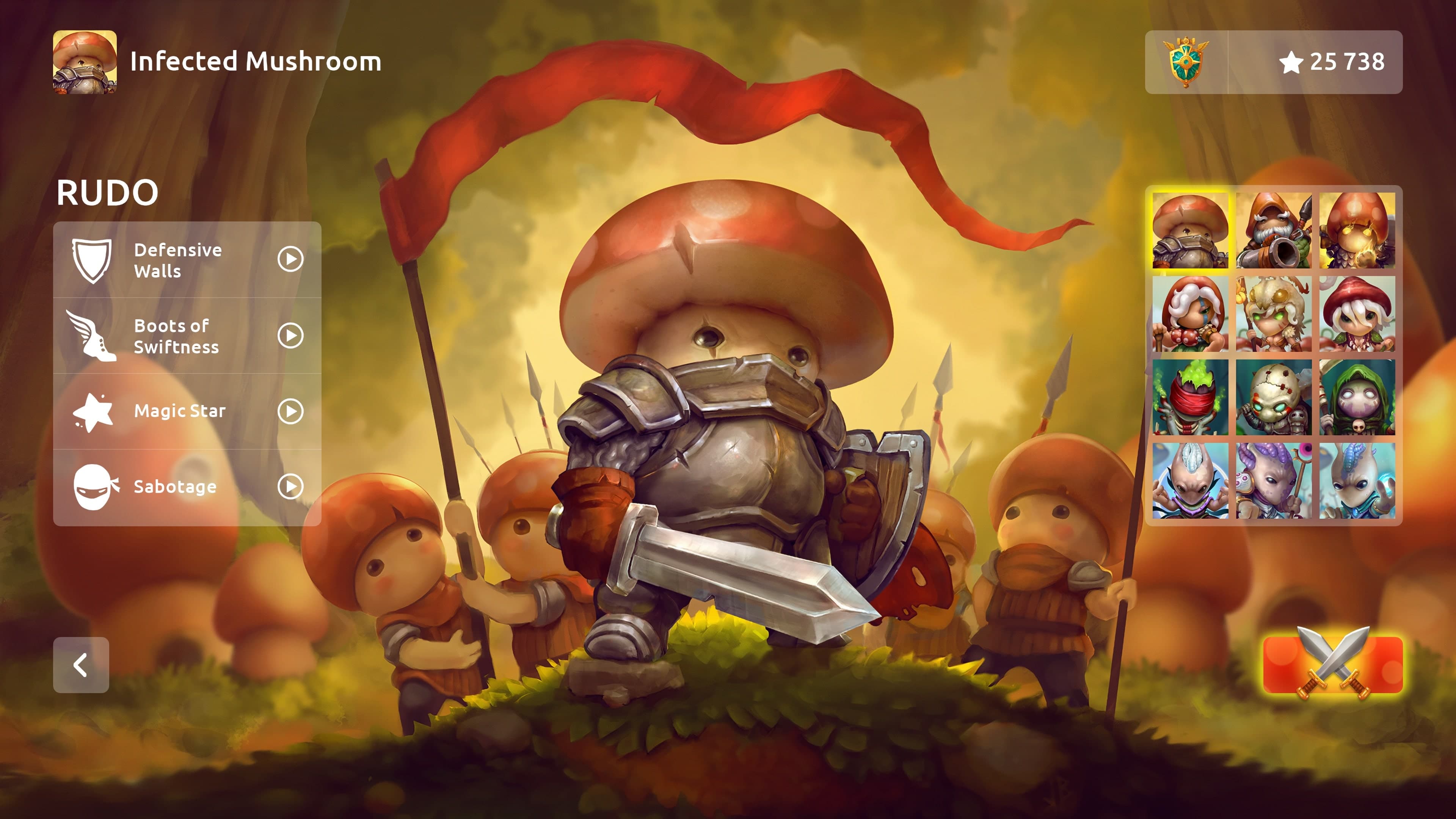 Mushroom Wars 2: скриншот 3
