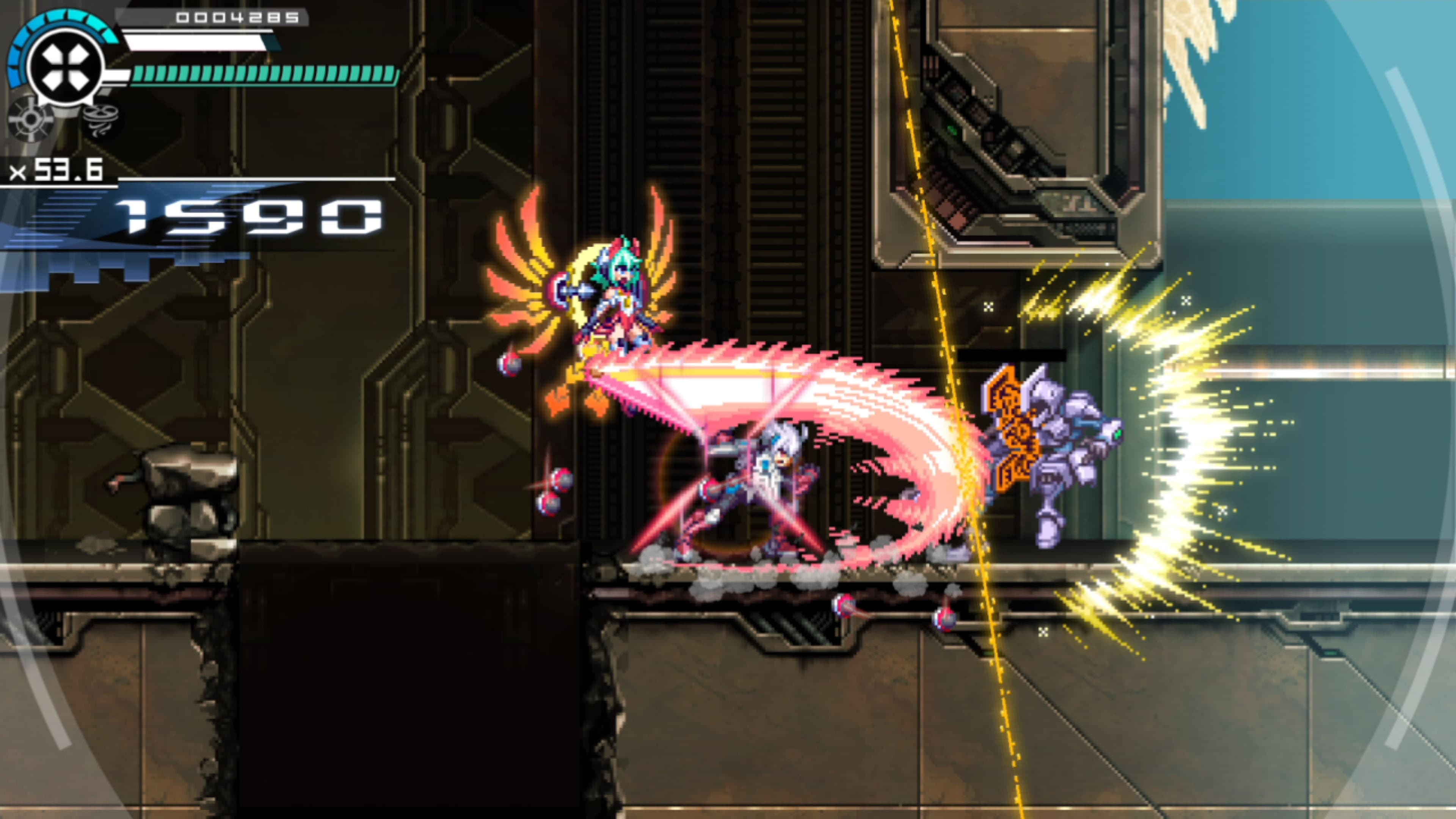 Gunvolt Chronicles: Luminous Avenger iX 2: скриншот 1