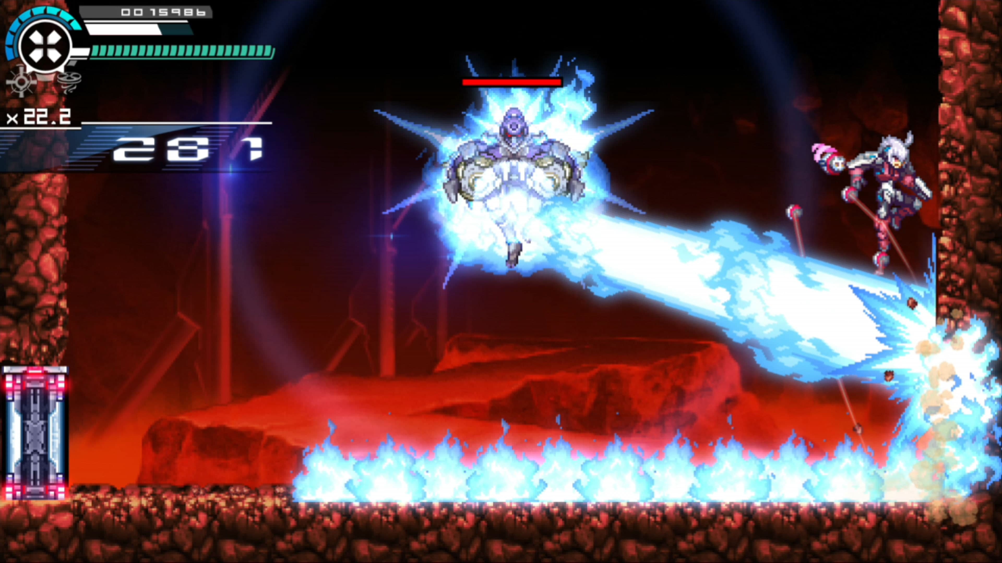 Gunvolt Chronicles: Luminous Avenger iX 2: скриншот 3
