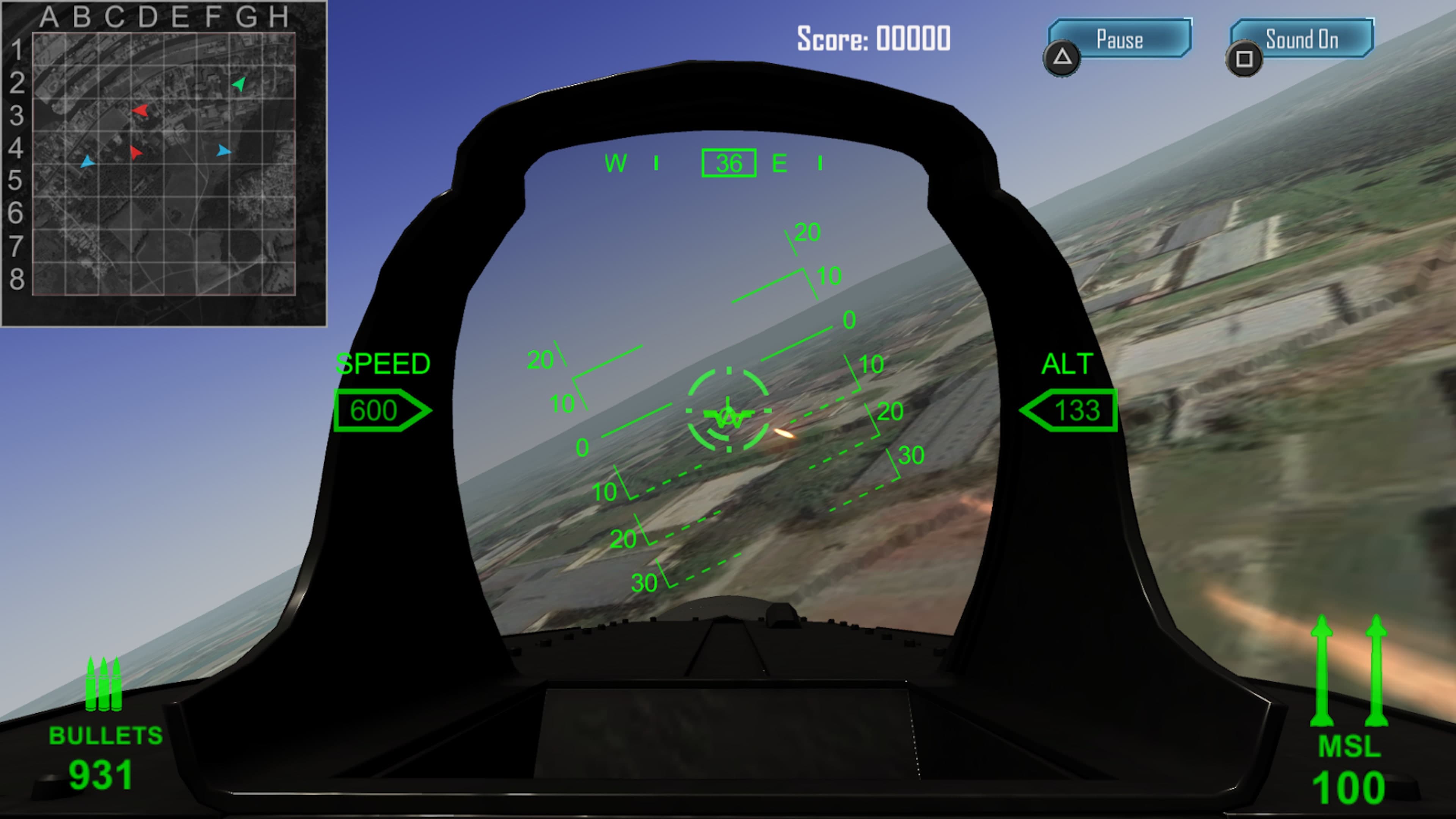 Top Gun Air Combat: скриншот 2