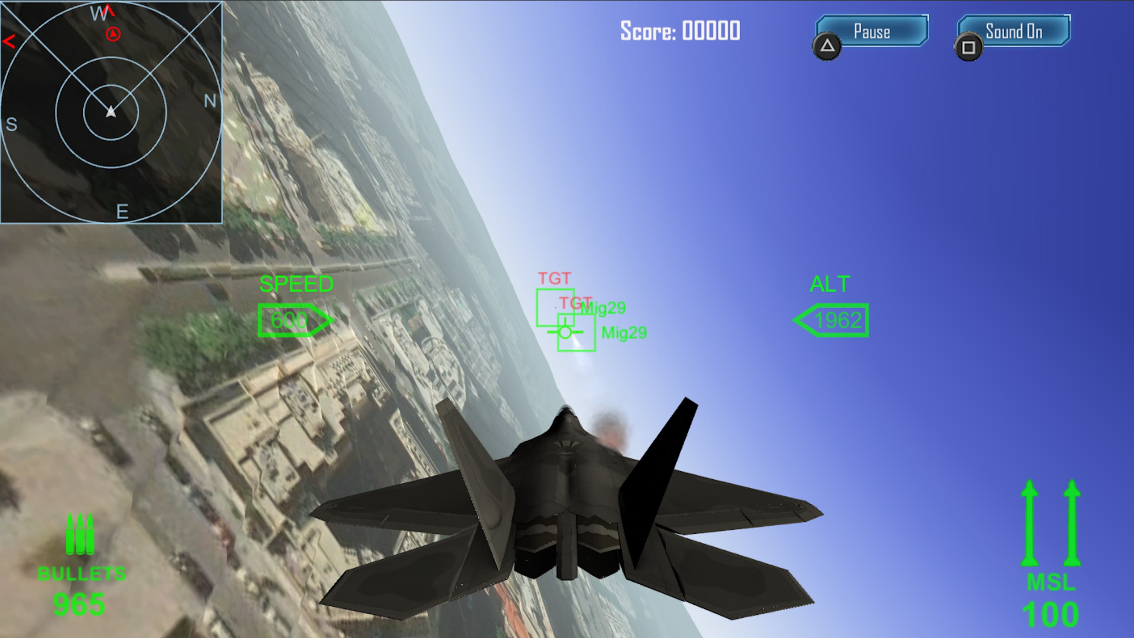 Top Gun Air Combat: скриншот 1