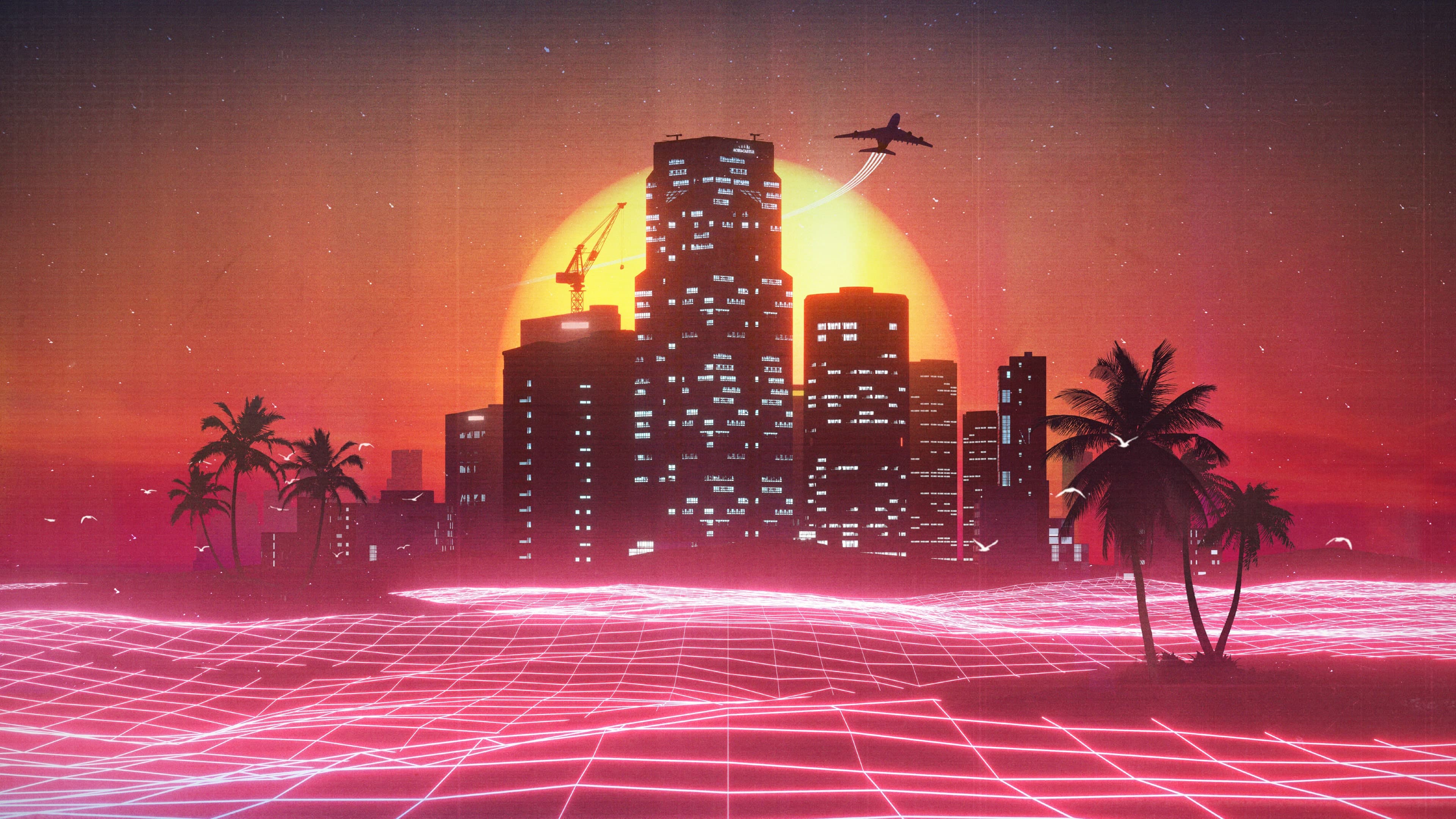 Cities: Skylines - 80's Downtown Beat Addon