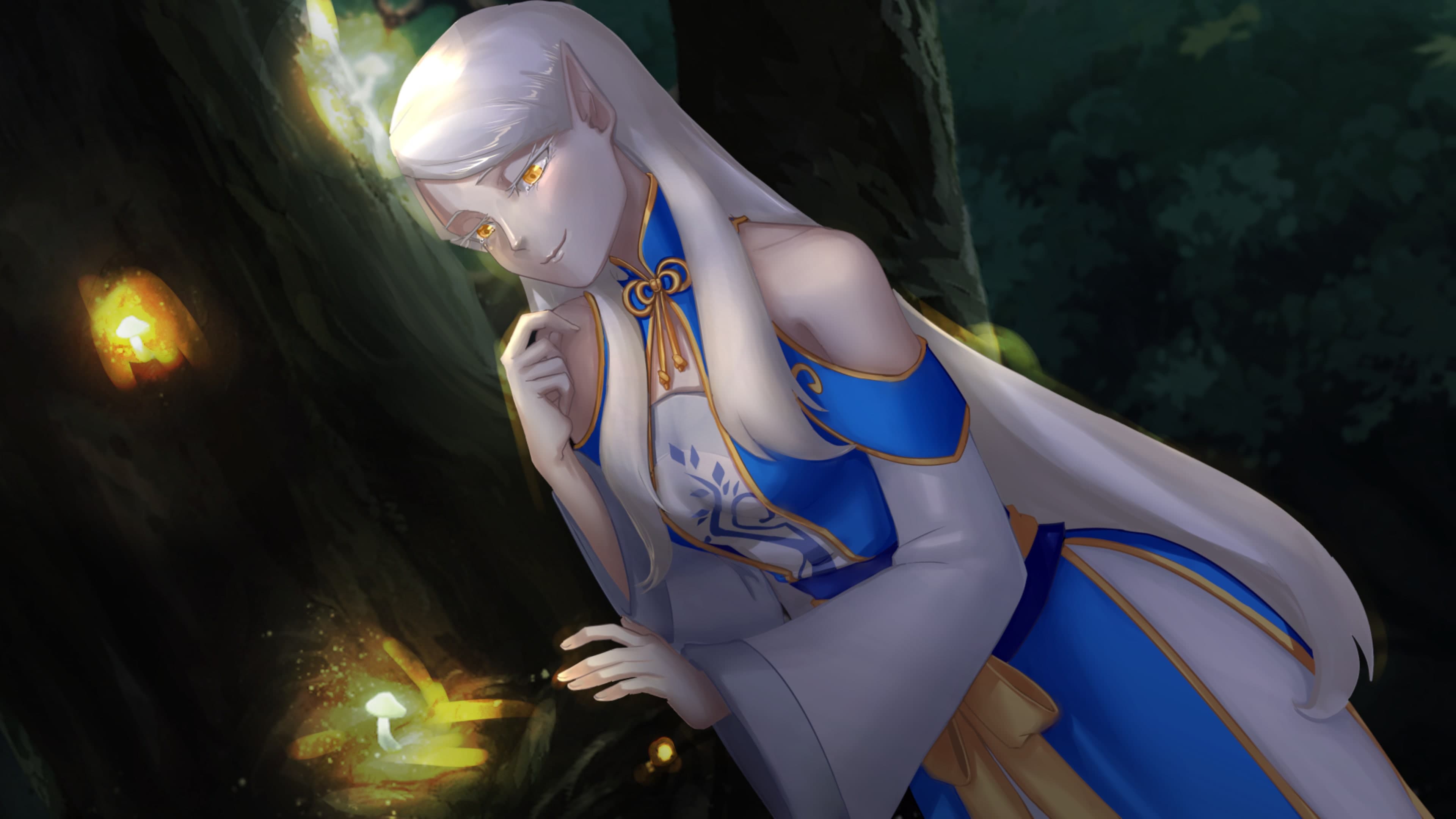 Sable's Grimoire: Man And Elf Standard