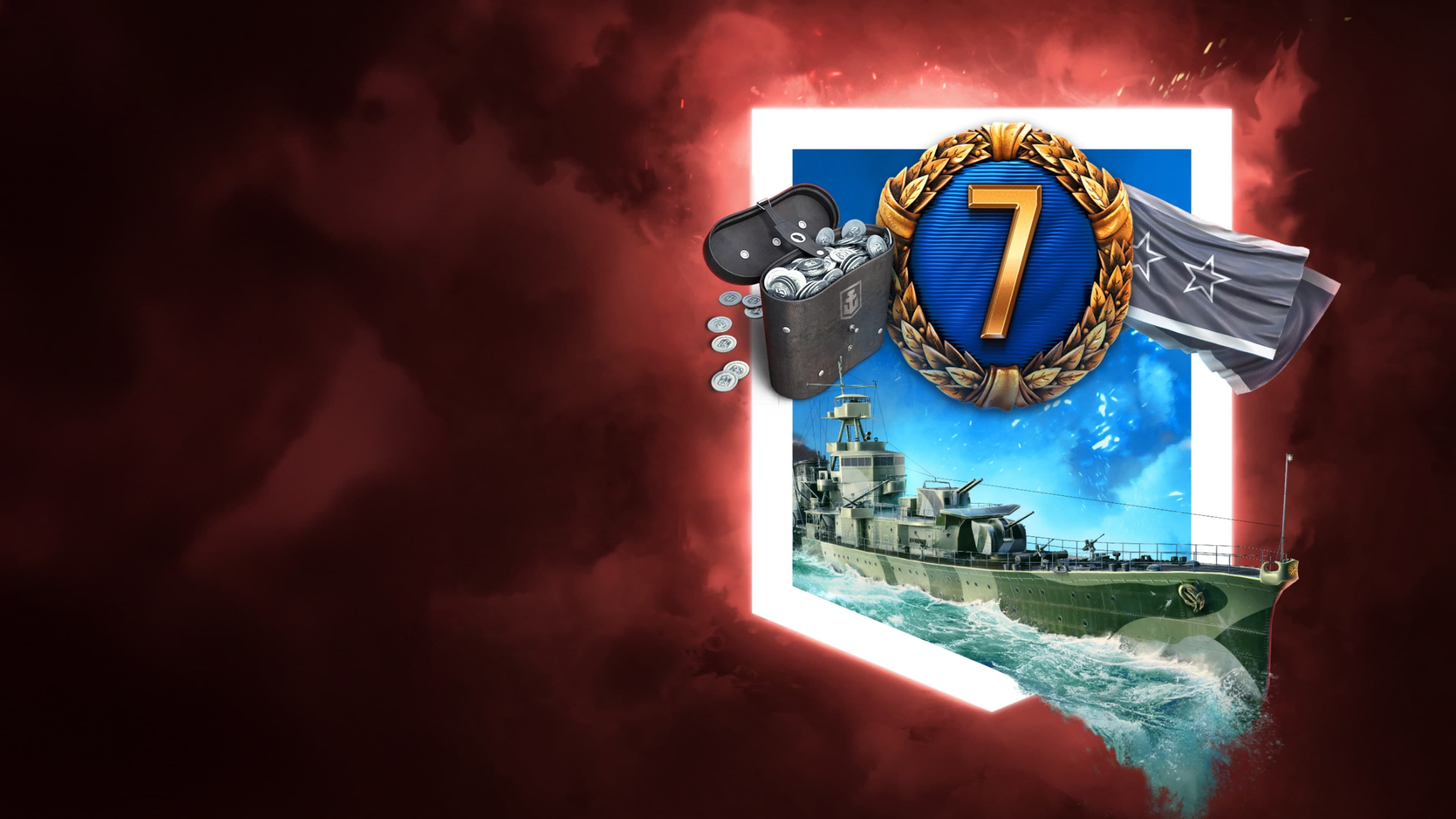 World of Warships: Legends — PS5 Mighty Starter Pack Addon
