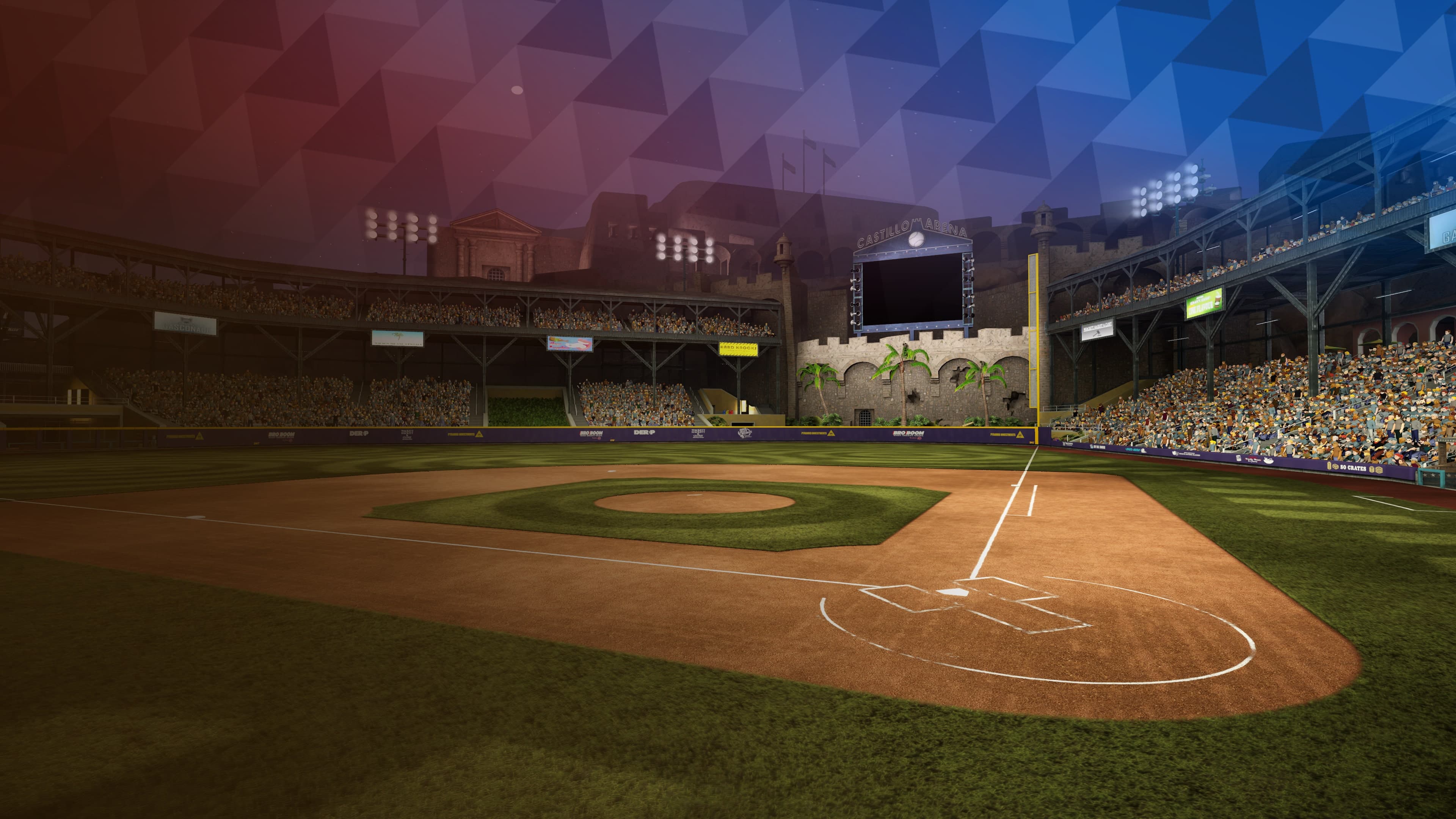 Super Mega Baseball 4 Castillo Arena Stadium Addon