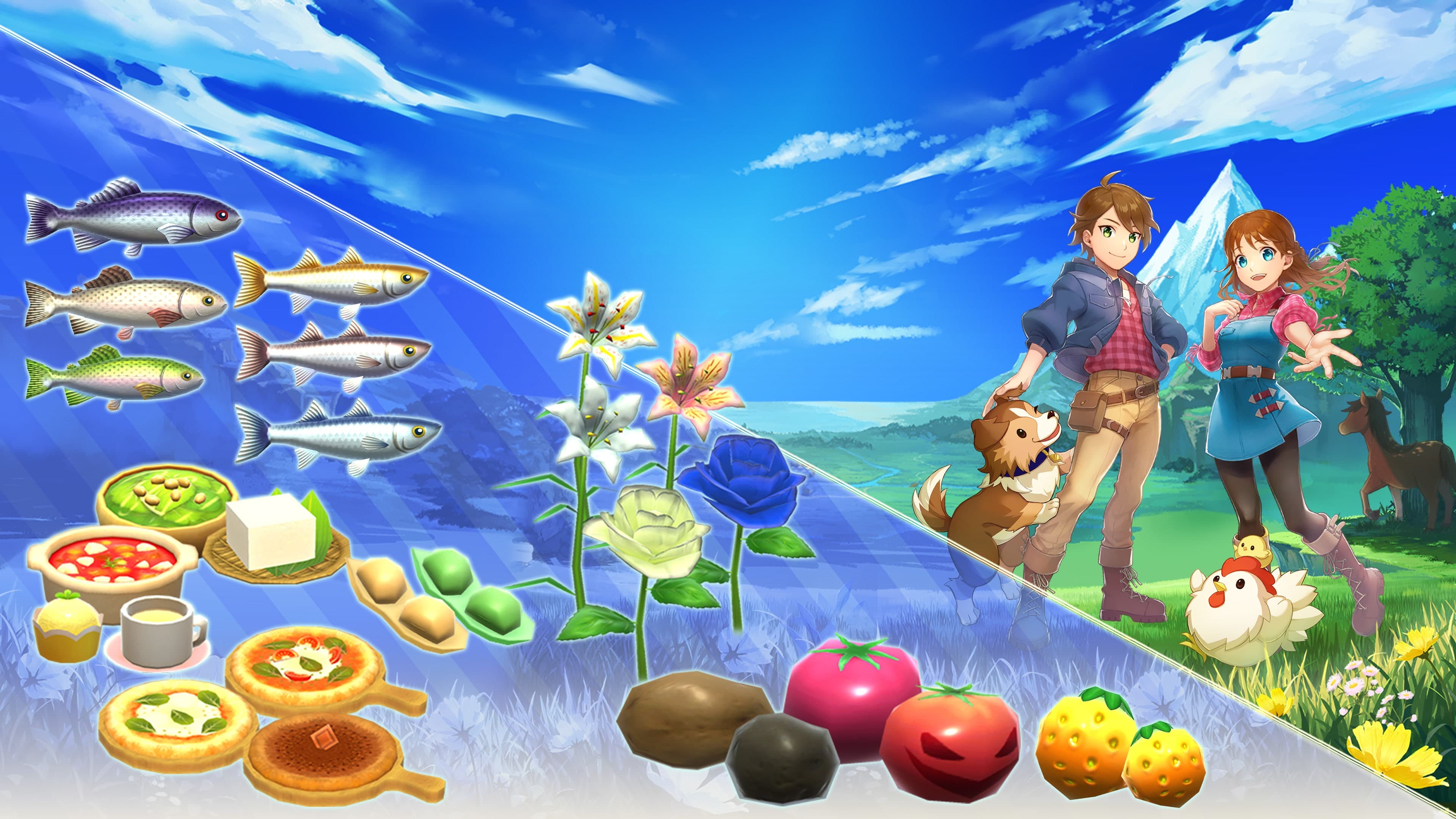 Harvest Moon: The Winds of Anthos - New Crops, Fish, and Recipes Pack Addon