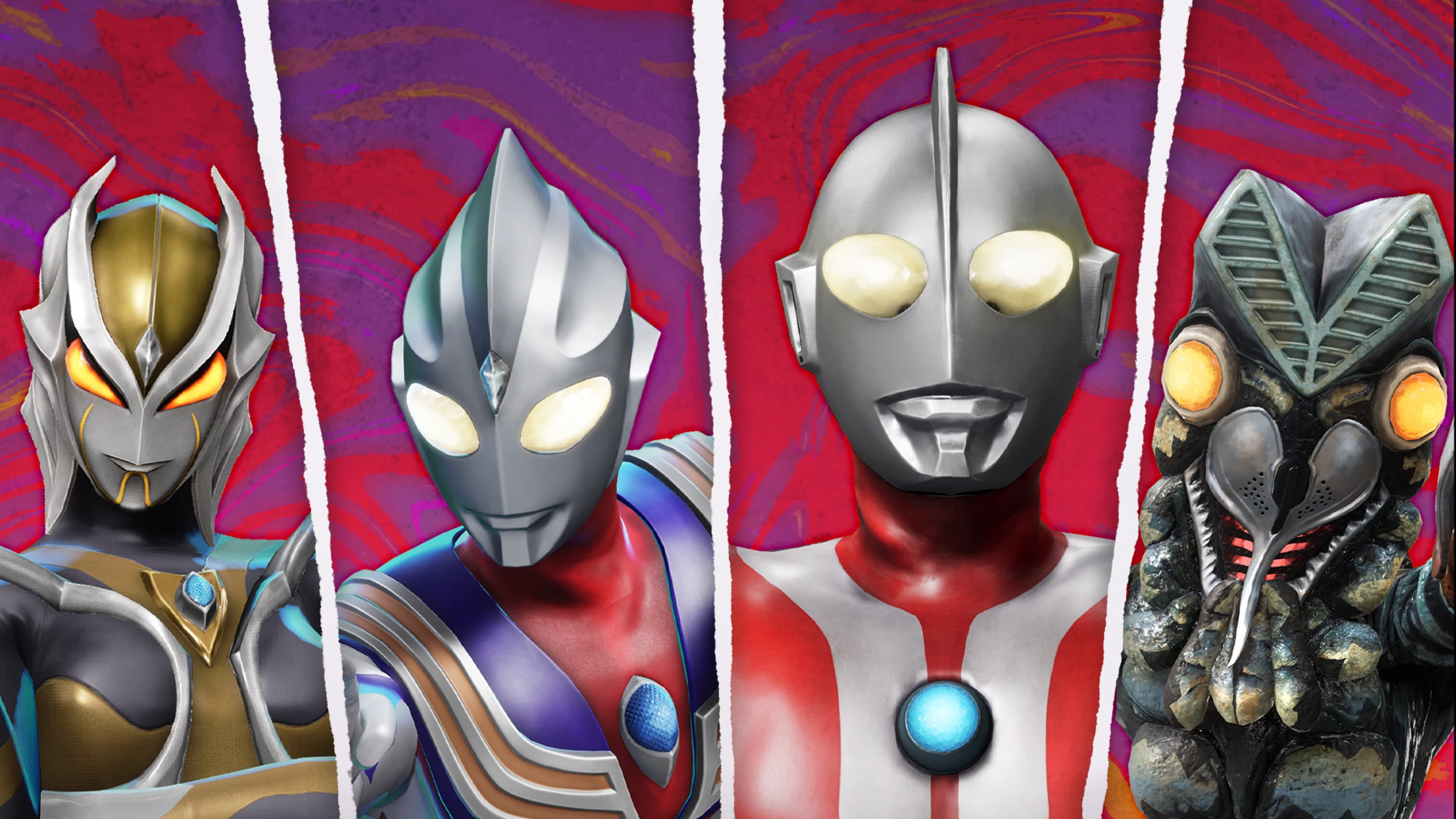 GigaBash - Ultraman 4 Characters Pack DLC Addon