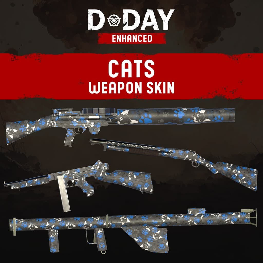 D-Day Enhanced - Cats Weapon Skin