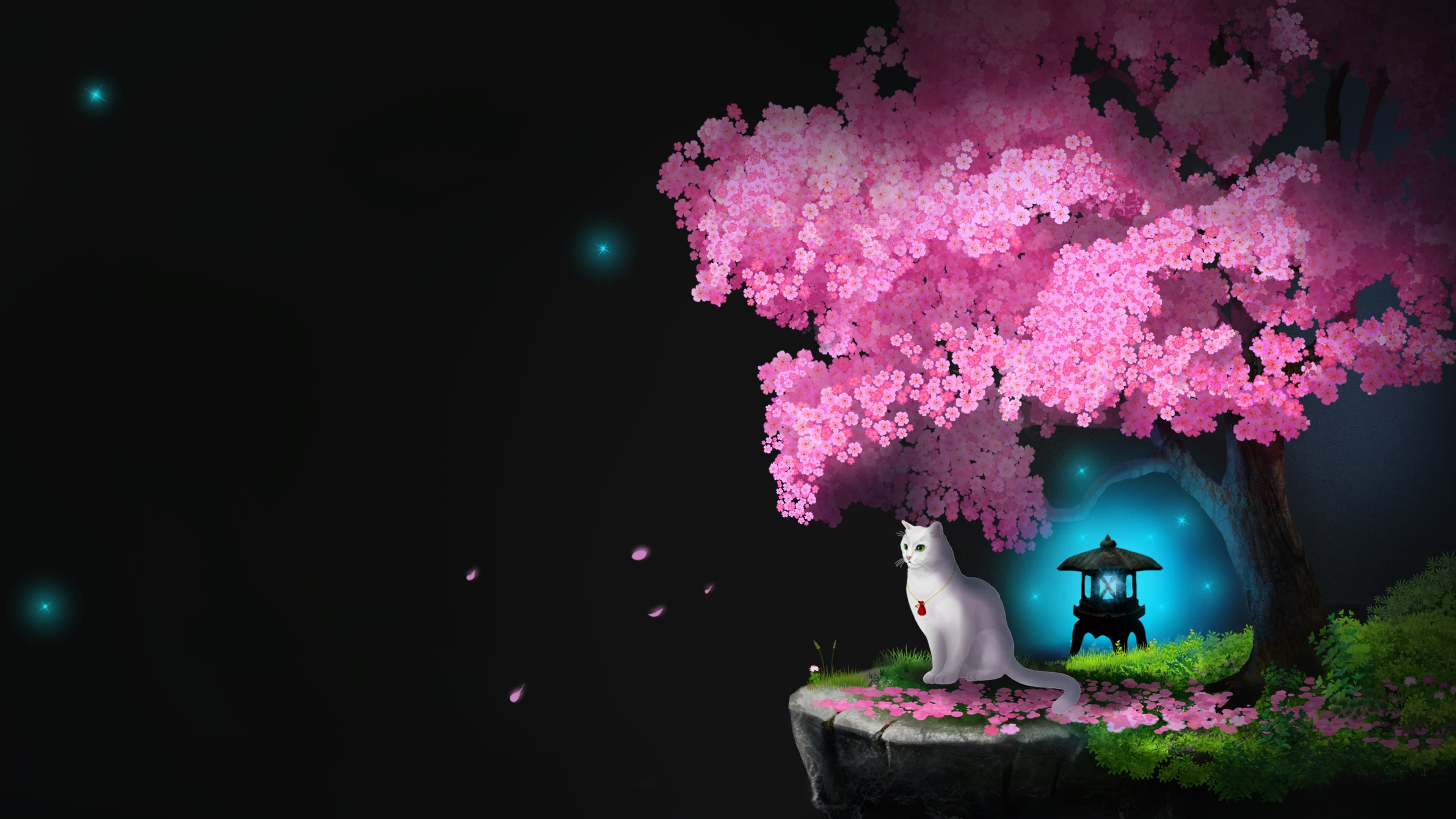 Cat and Ghostly Road Standard