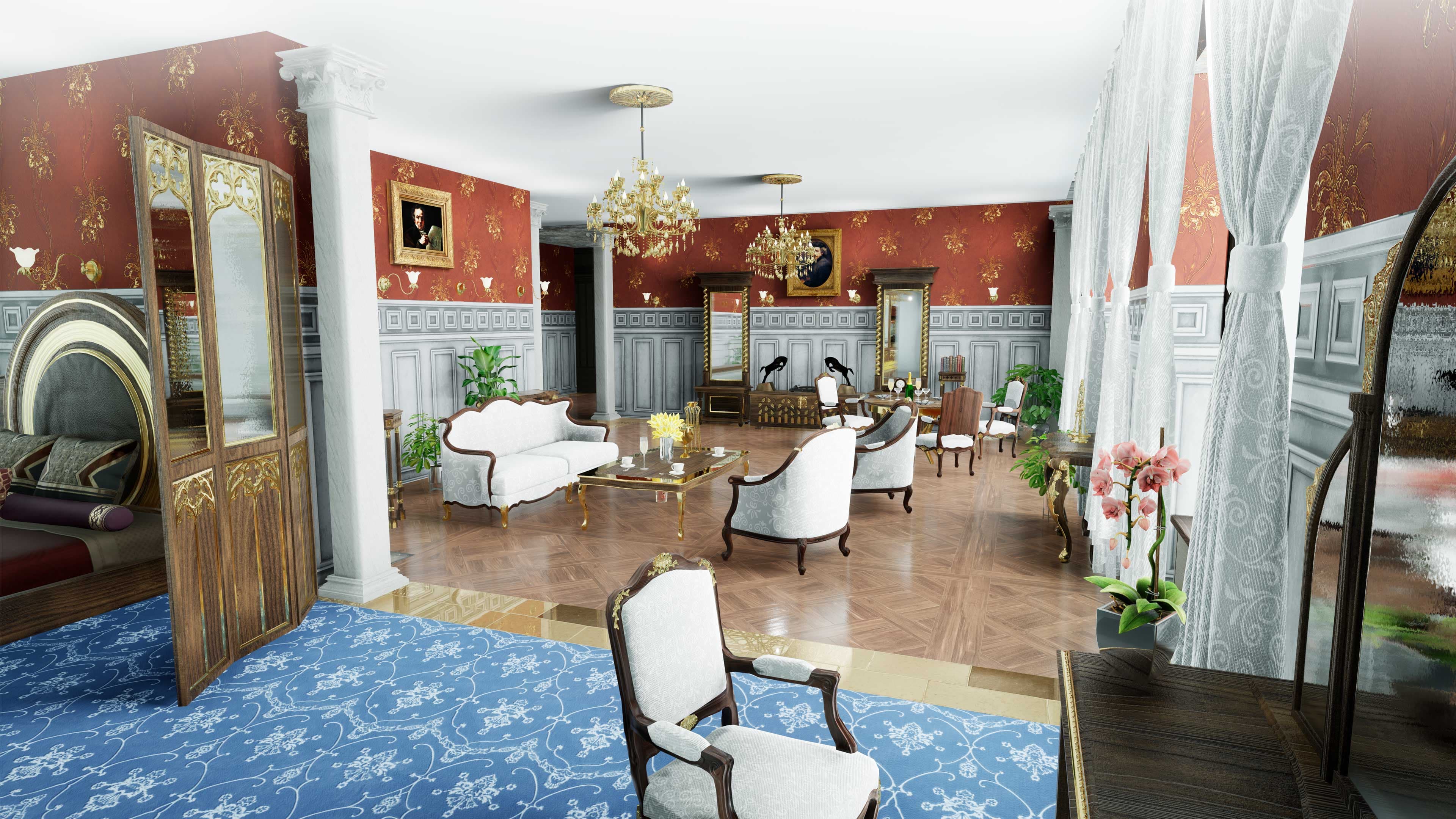 Hotel Renovator - Palace Furniture Set Addon