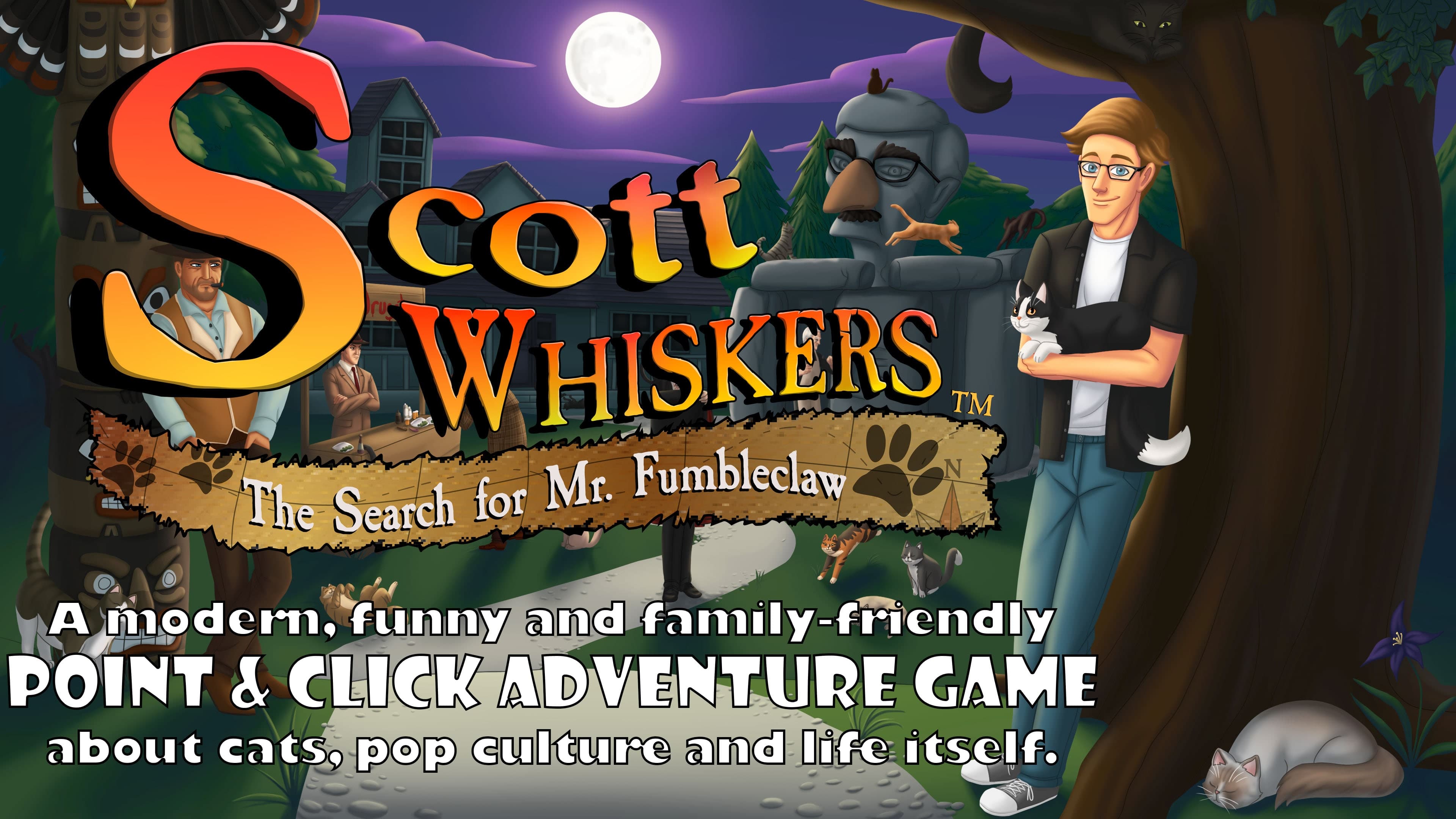 Scott Whiskers in: the Search for Mr. Fumbleclaw Standard