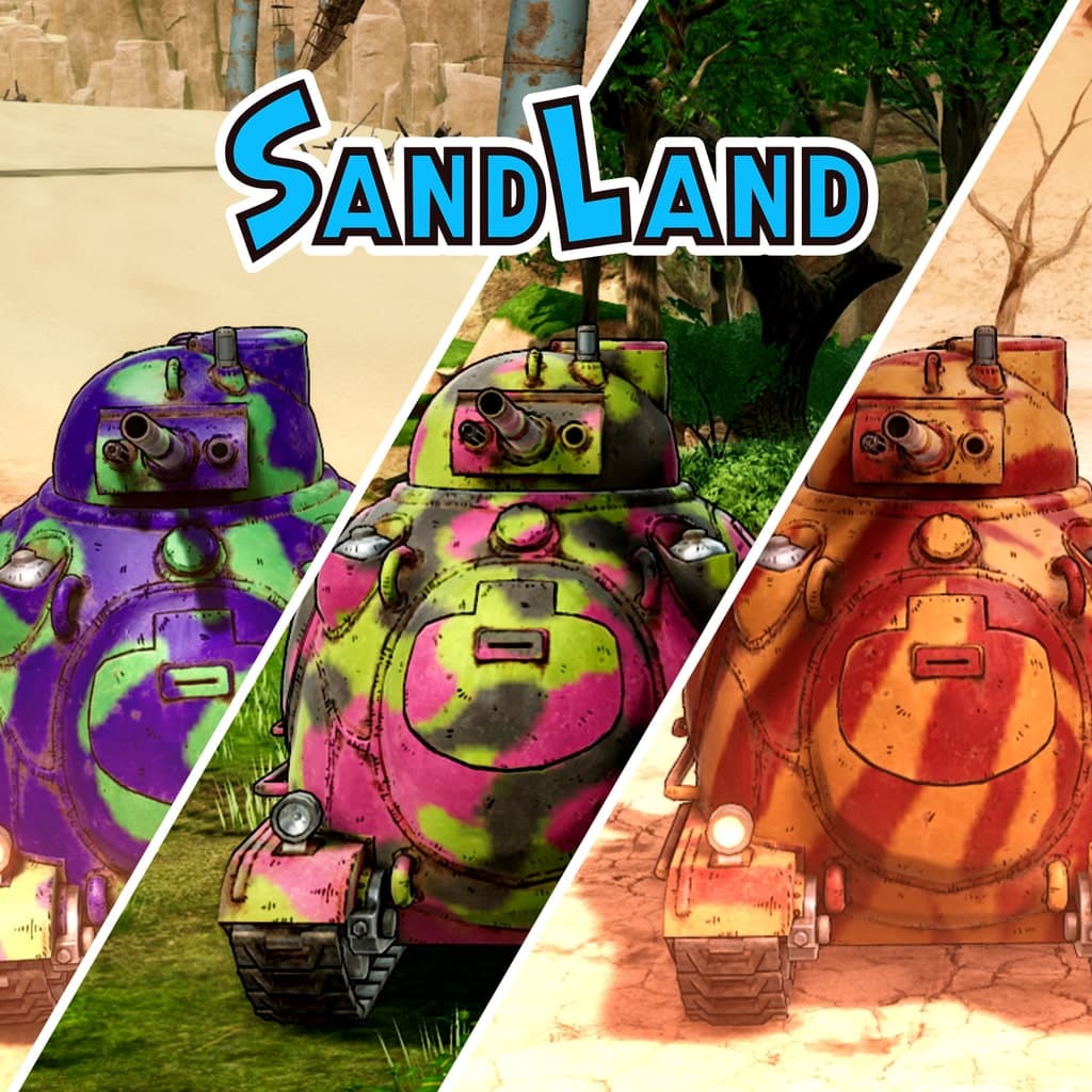 SAND LAND - Custom Vehicle Colors (3 Types)