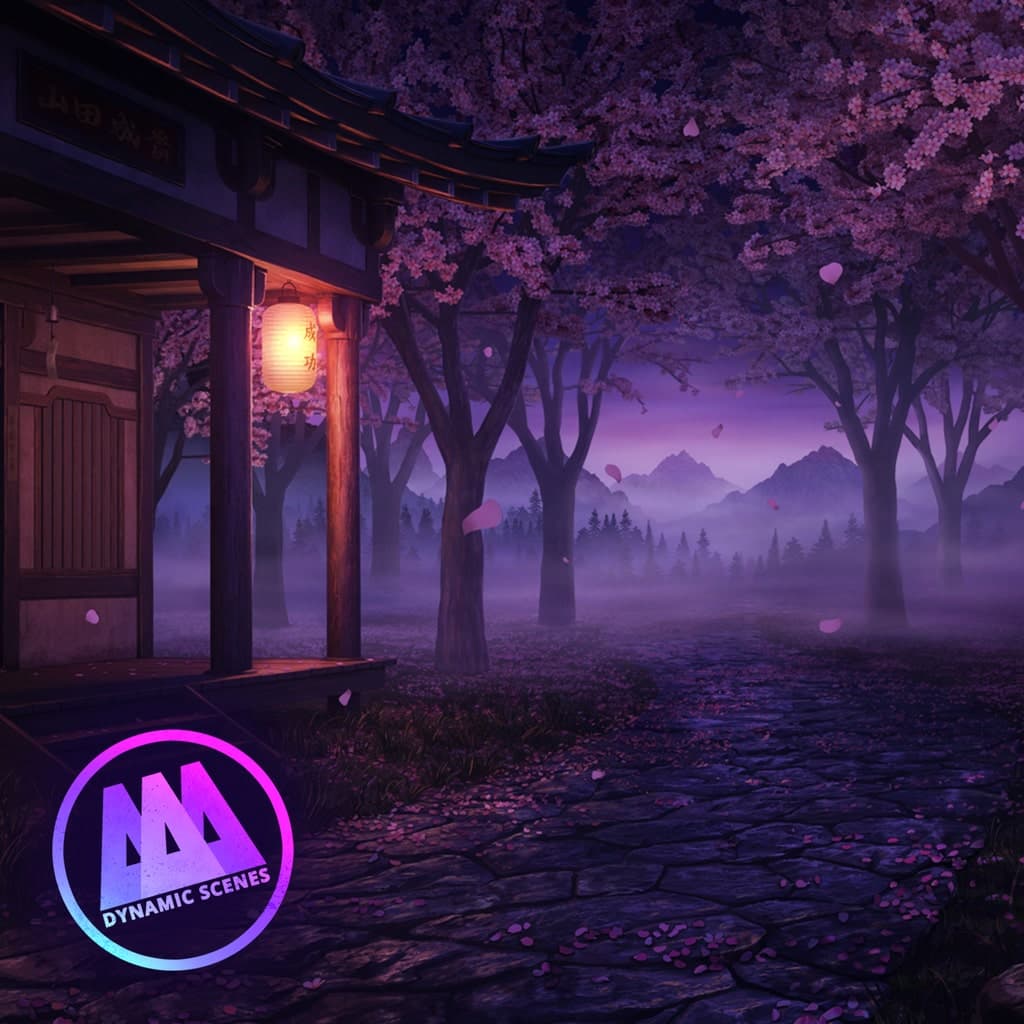 AAA Dynamic Scenes - Sakura Garden Dynamic Scene