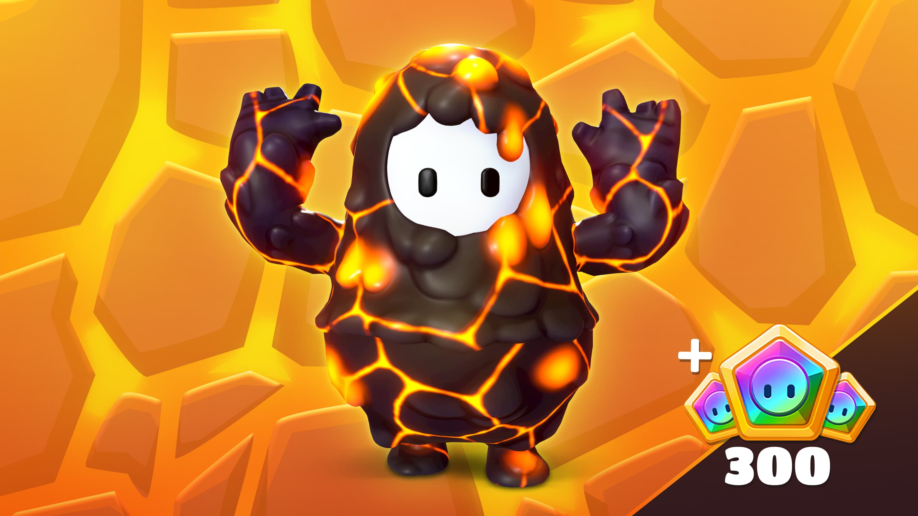 Fall Guys - Magma Bean Pack Addon