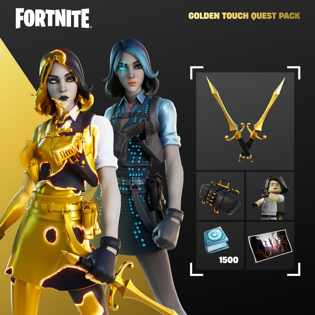 Fortnite - Golden Touch Quest Pack
