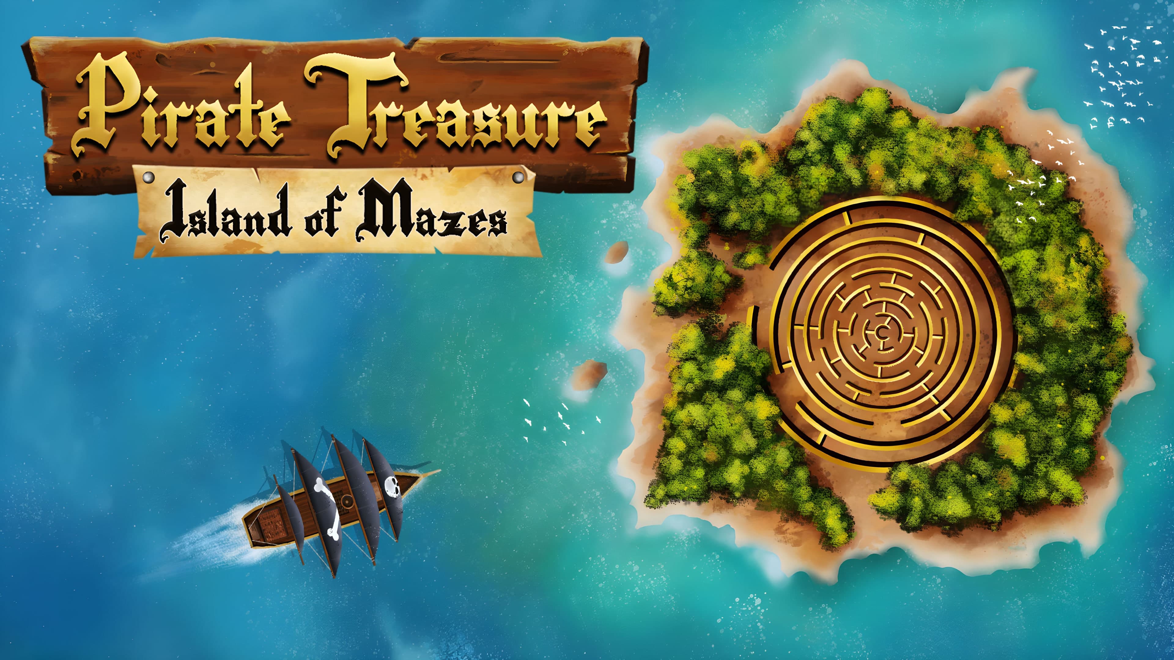 Pirate Treasure: Island of Mazes Standard