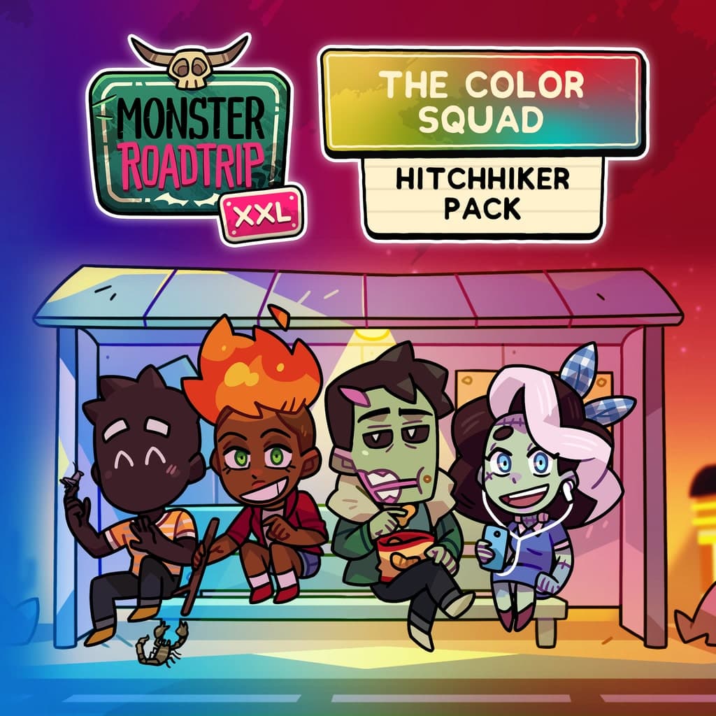 Monster Roadtrip Hitchhiker Pack - The Color Squad PS4 & PS5
