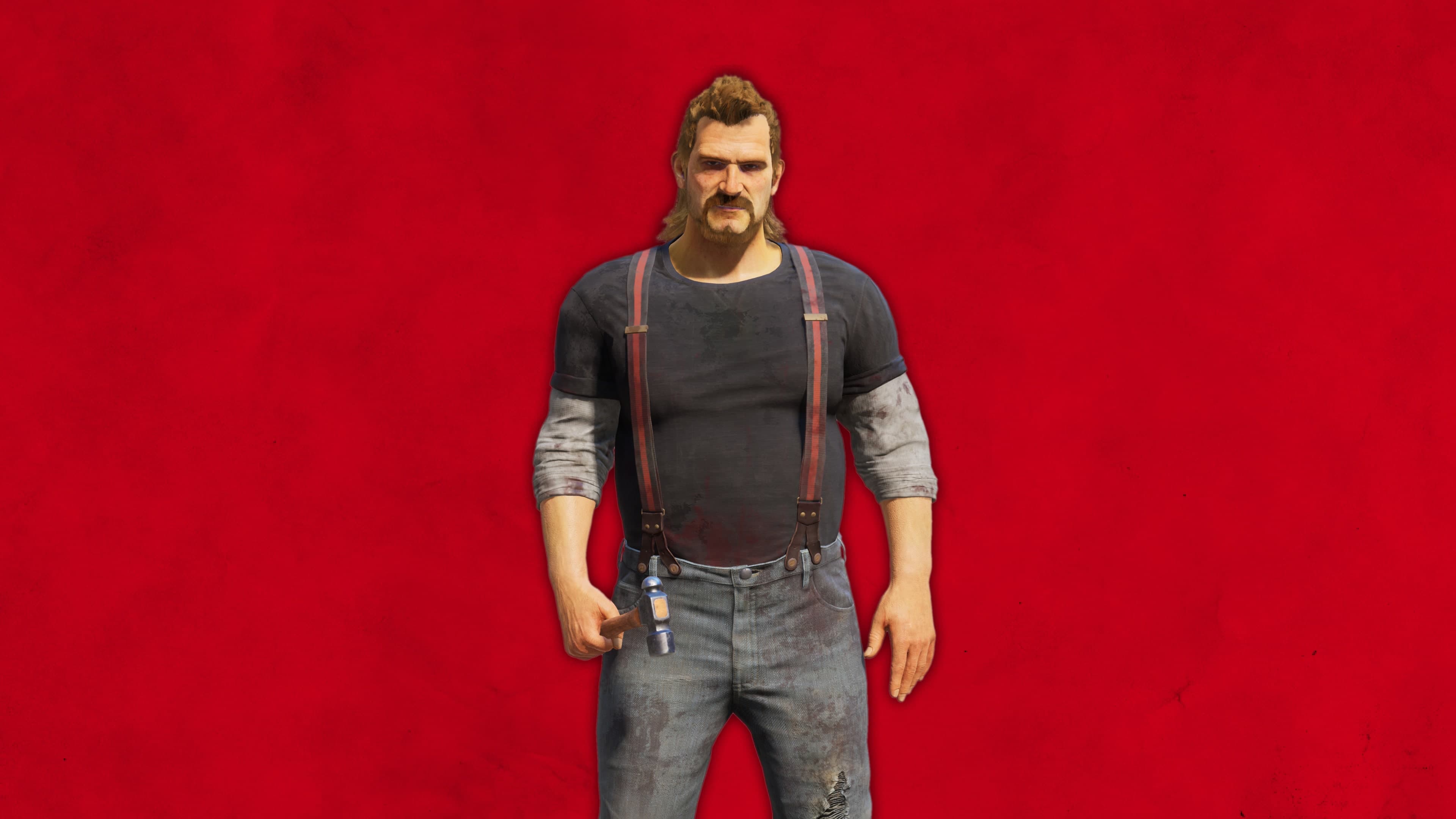 The Texas Chain Saw Massacre - Hands Outfit 1 - Suspenders Addon