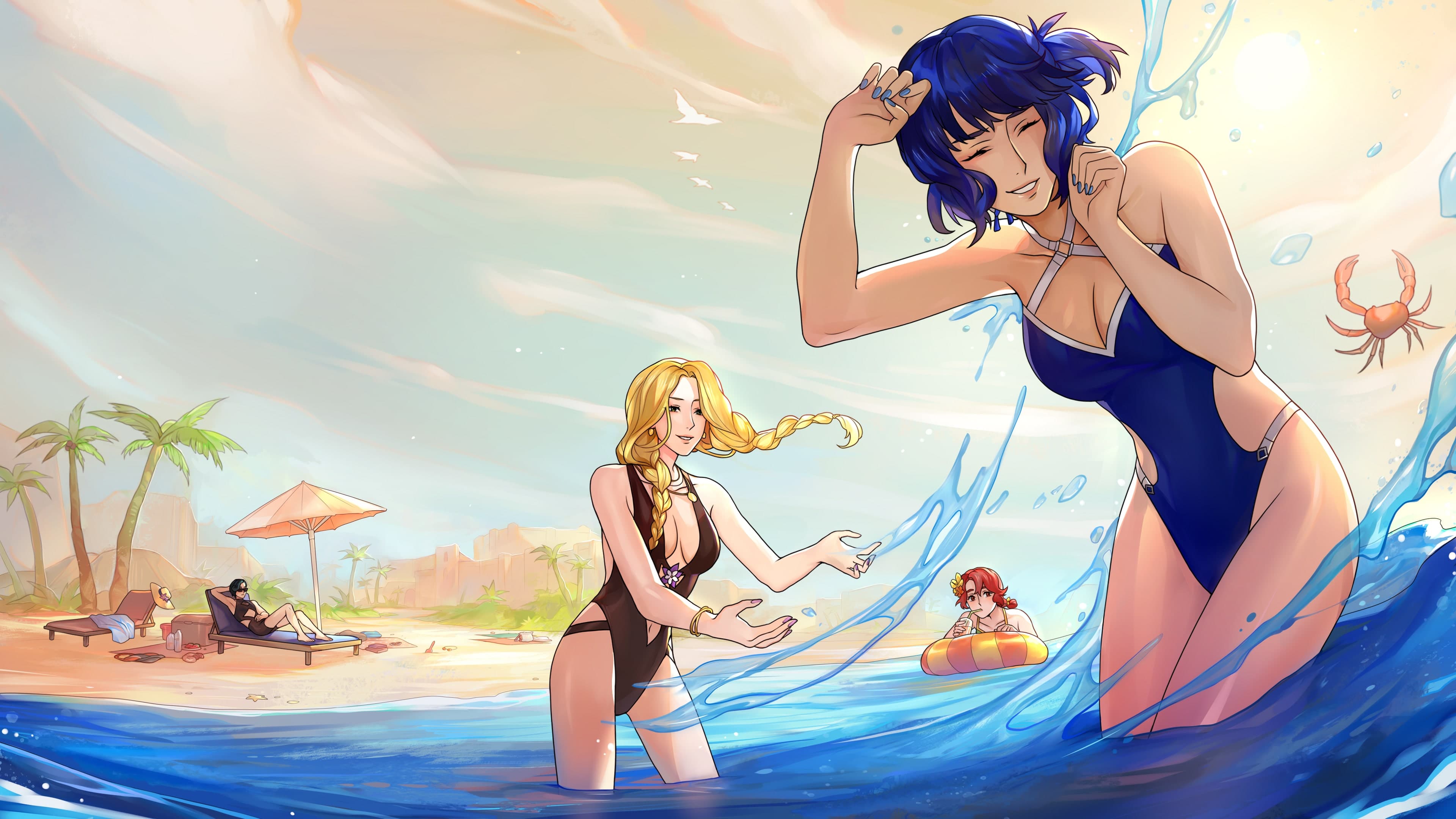 Shujinkou - Swimsuit Quests Addon