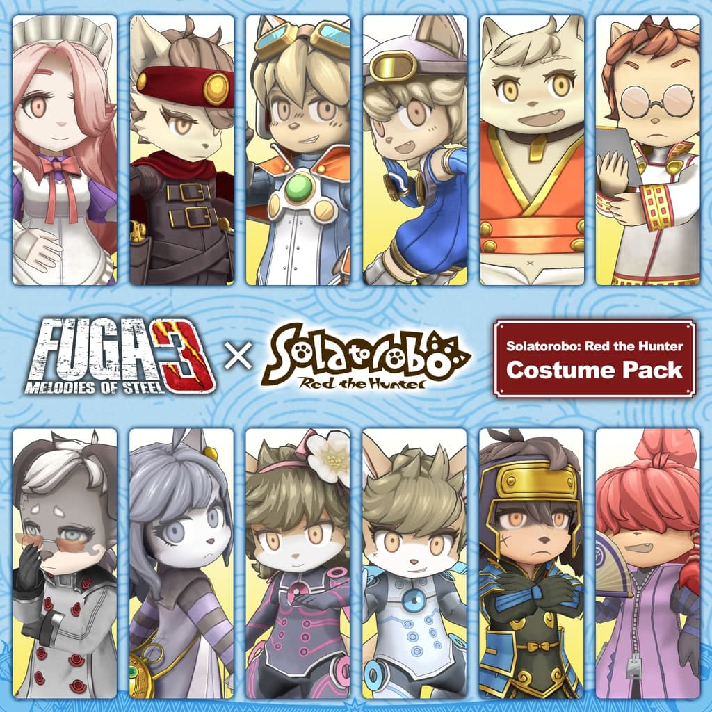 Fuga: Melodies of Steel 3 - Solatorobo: Red the Hunter Costume Pack